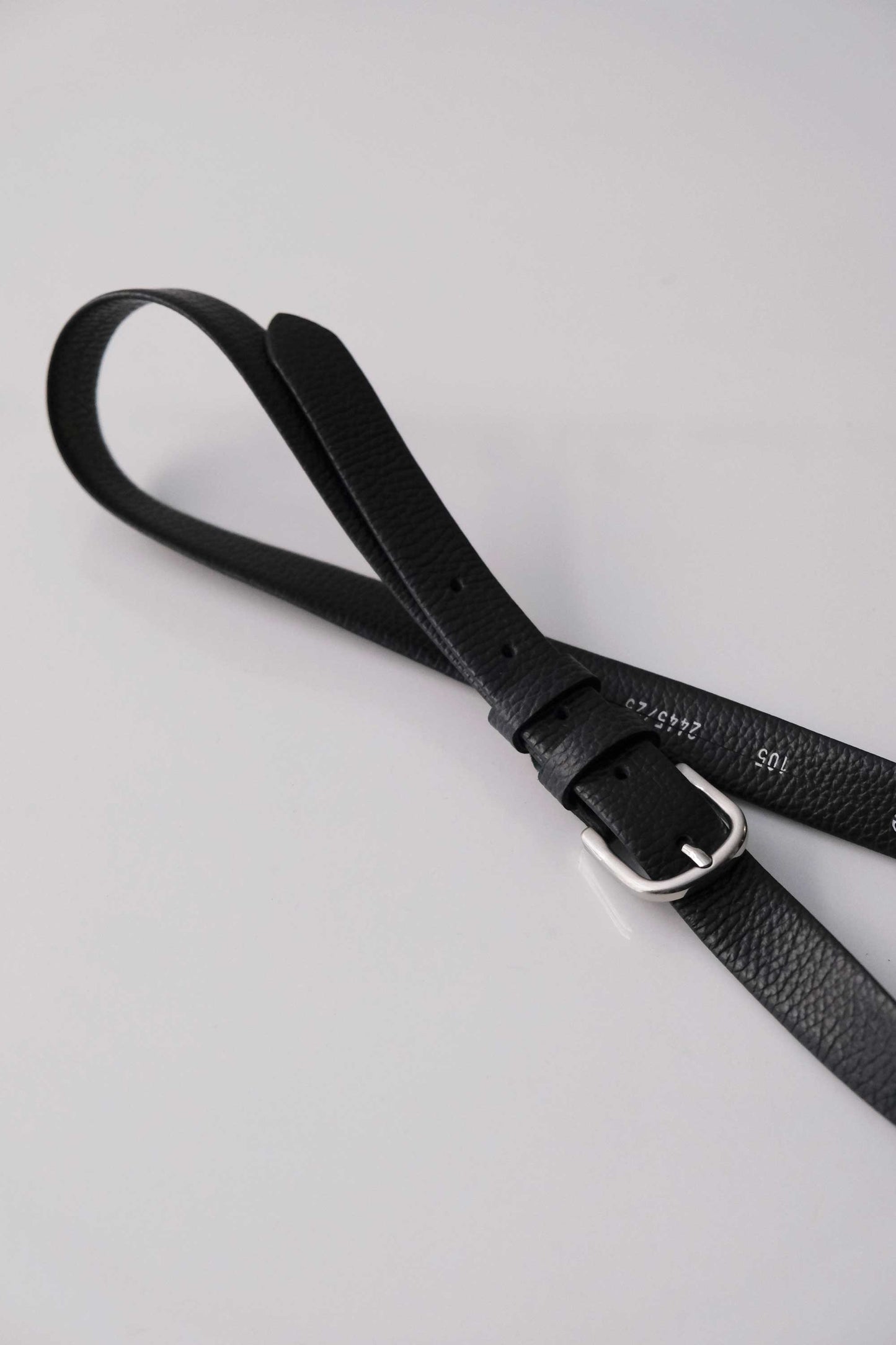 Belt Linea Natural Grain Calf brown - Made in Italy -