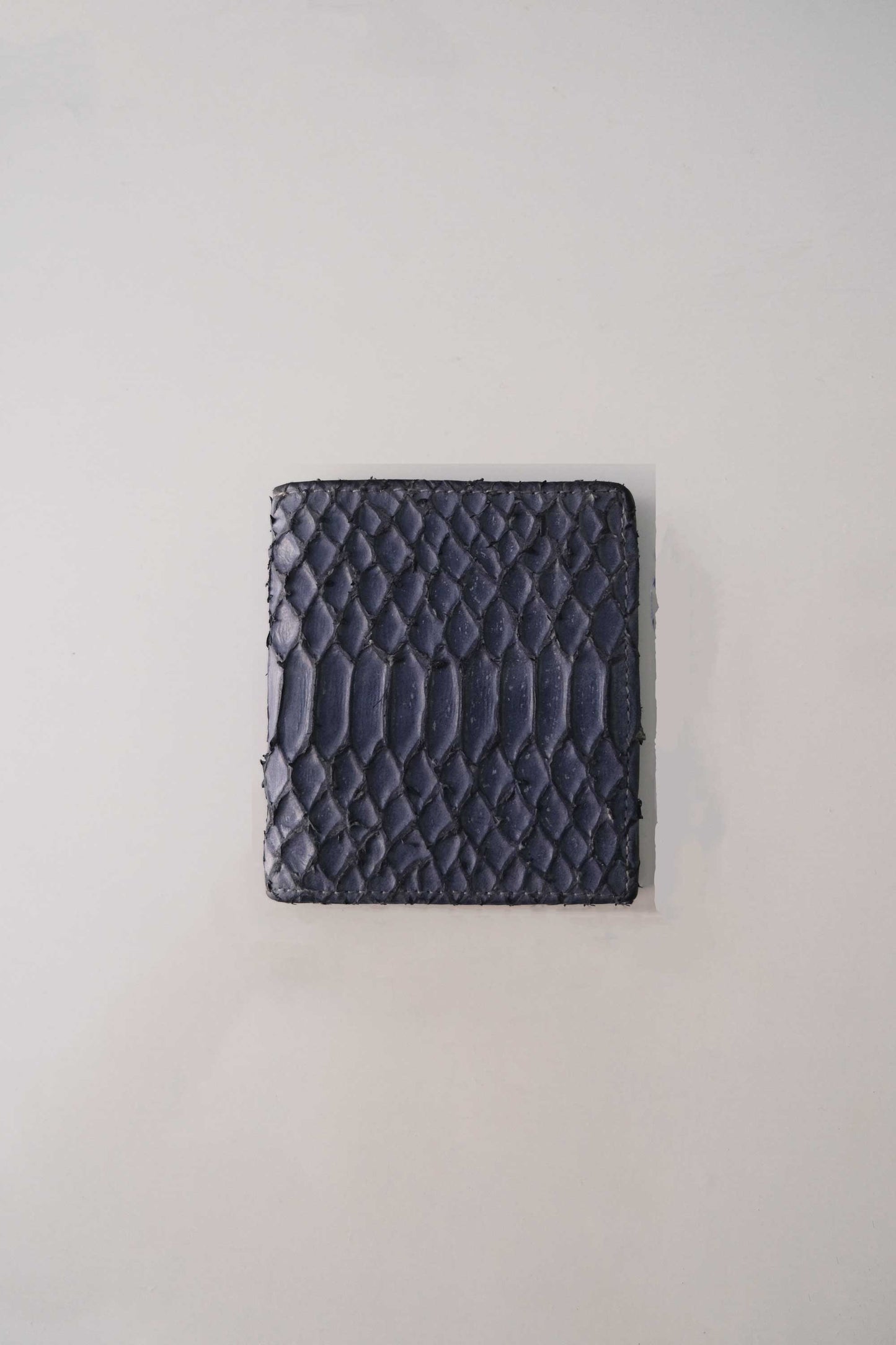 Wallet in Turner python print leather - Jeans -