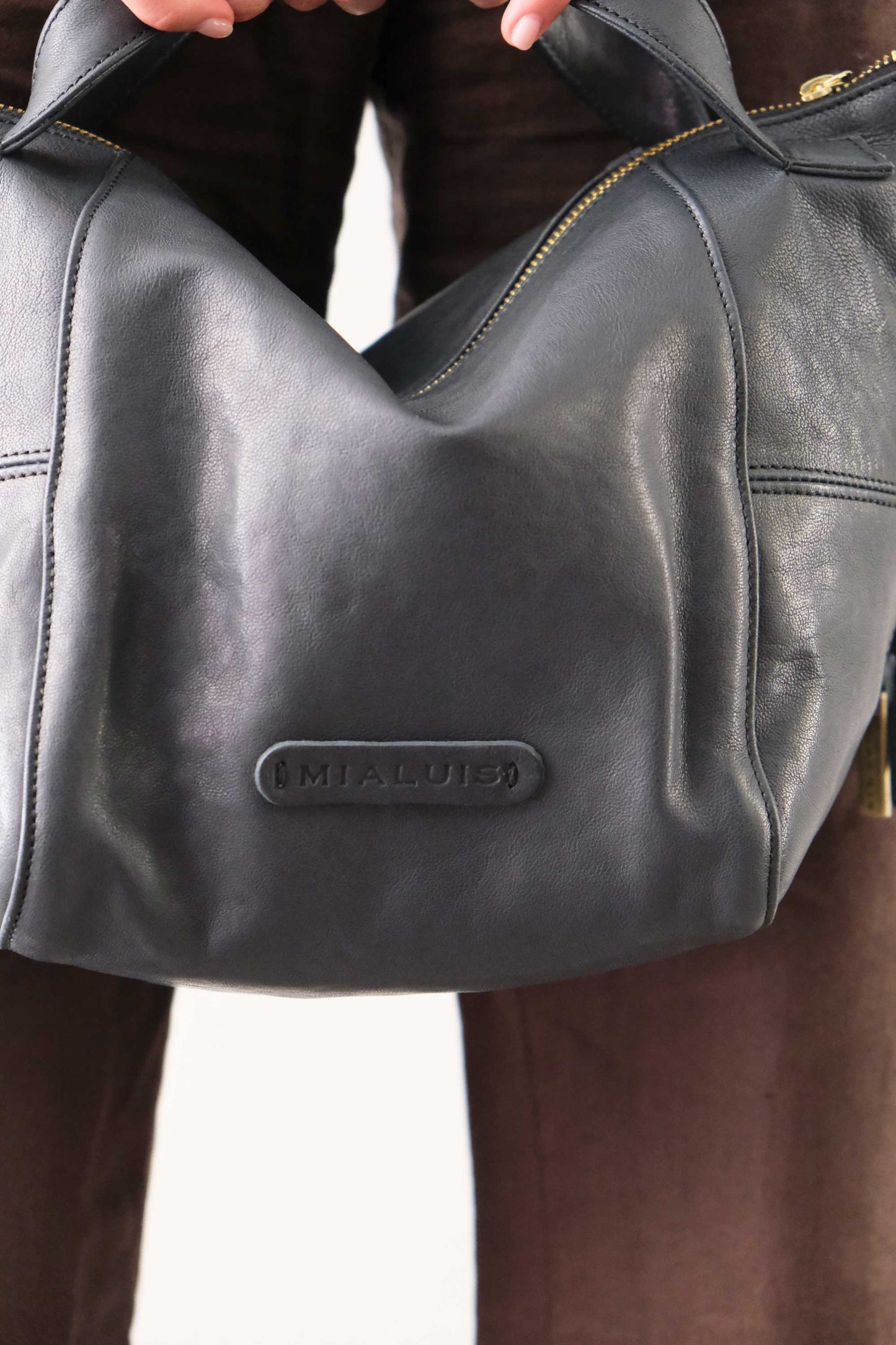 PRE ORDER discount 15%- Marty bag in navy soft nappa  - use code PREORDER15 - DELIVERY IS ESTIMATED WITHIN APPROXIMATELY 30 DAYS FROM THE ORDER DATE- Made in Italy -