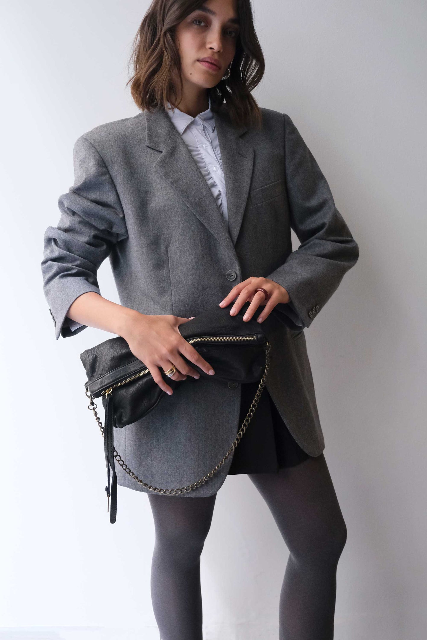 PRE ORDER discount 15%-Zoe in black perforated nappa leather - use code PREORDER15 - ESTIMATED DELIVERY SEPTEMBER 15- Made in Italy -
