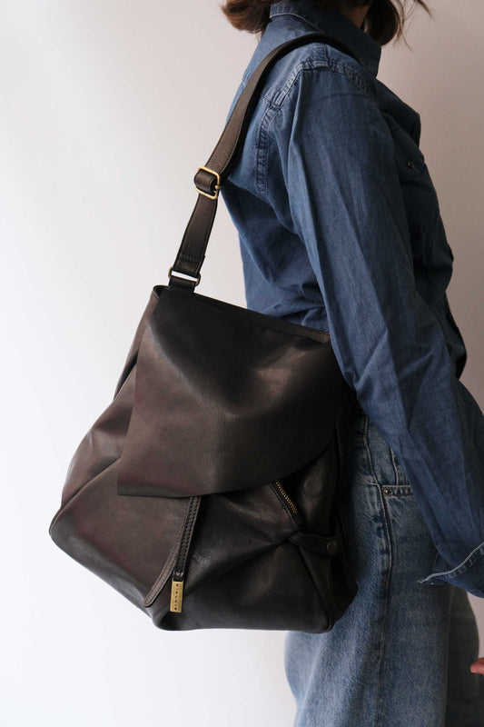 PREORDINE sconto 15% - Gabri borsa tote in morbida nappa nera - usa il codice PREORDER15 - LA CONSEGNA E' STIMATA 30 GIORNI DALL'ORDINE- Made in Italy -