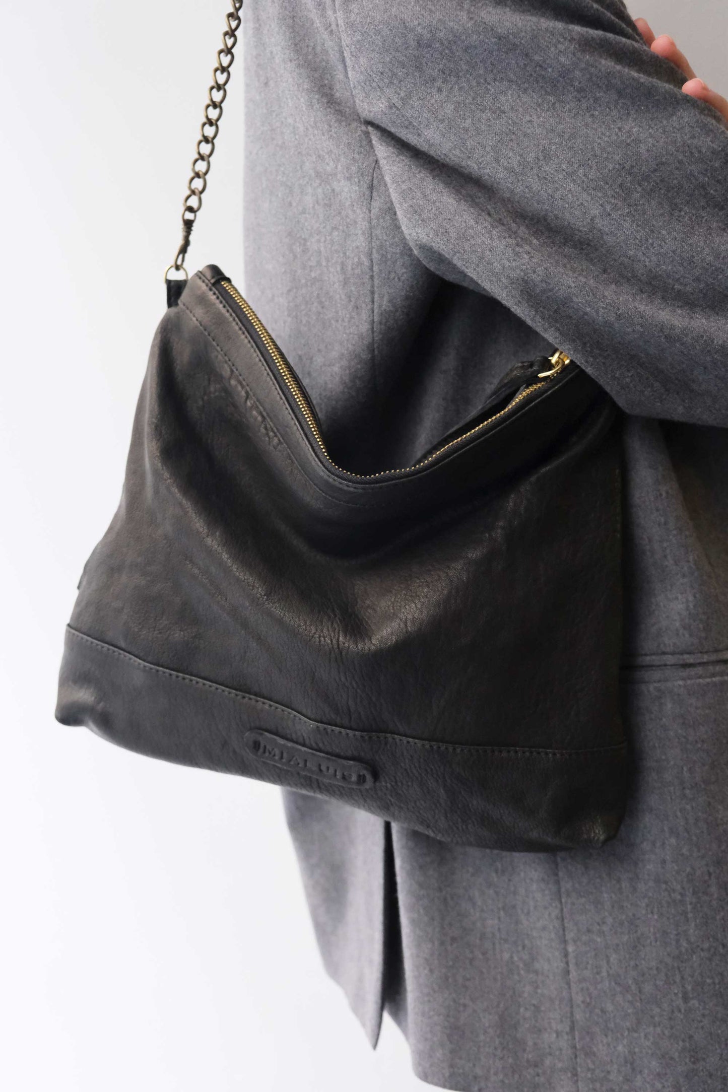PRE ORDER discount 15%-Zoe in black perforated nappa leather - use code PREORDER15 - ESTIMATED DELIVERY SEPTEMBER 15- Made in Italy -