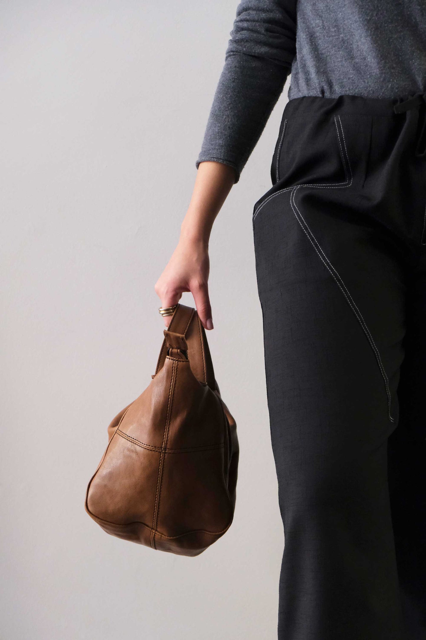 PRE ORDER discount 15%- Marty bag in cognac soft nappa - use code PREORDER15- DELIVERY DELIVERY END MARCH - Made in Italy -