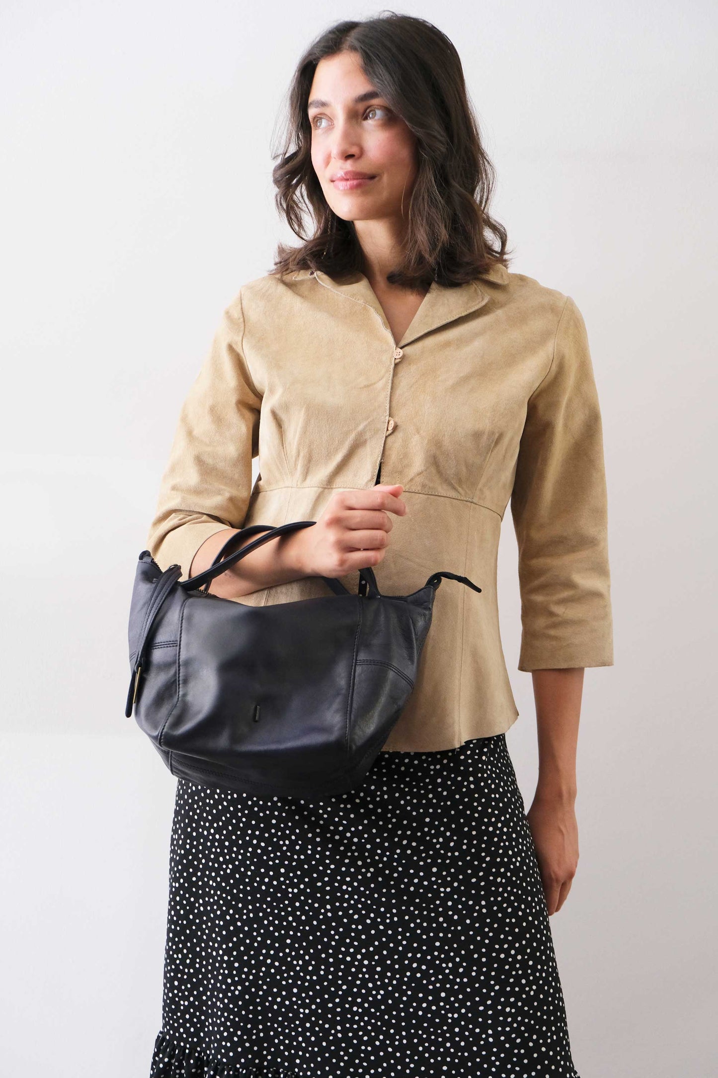 PRE ORDER discount 15%-Marty bag in cobalt turner calf soft leather - use code PREORDER15 - ESTIMATED DELIVERY SEPTEMBER 15- Made in Italy -