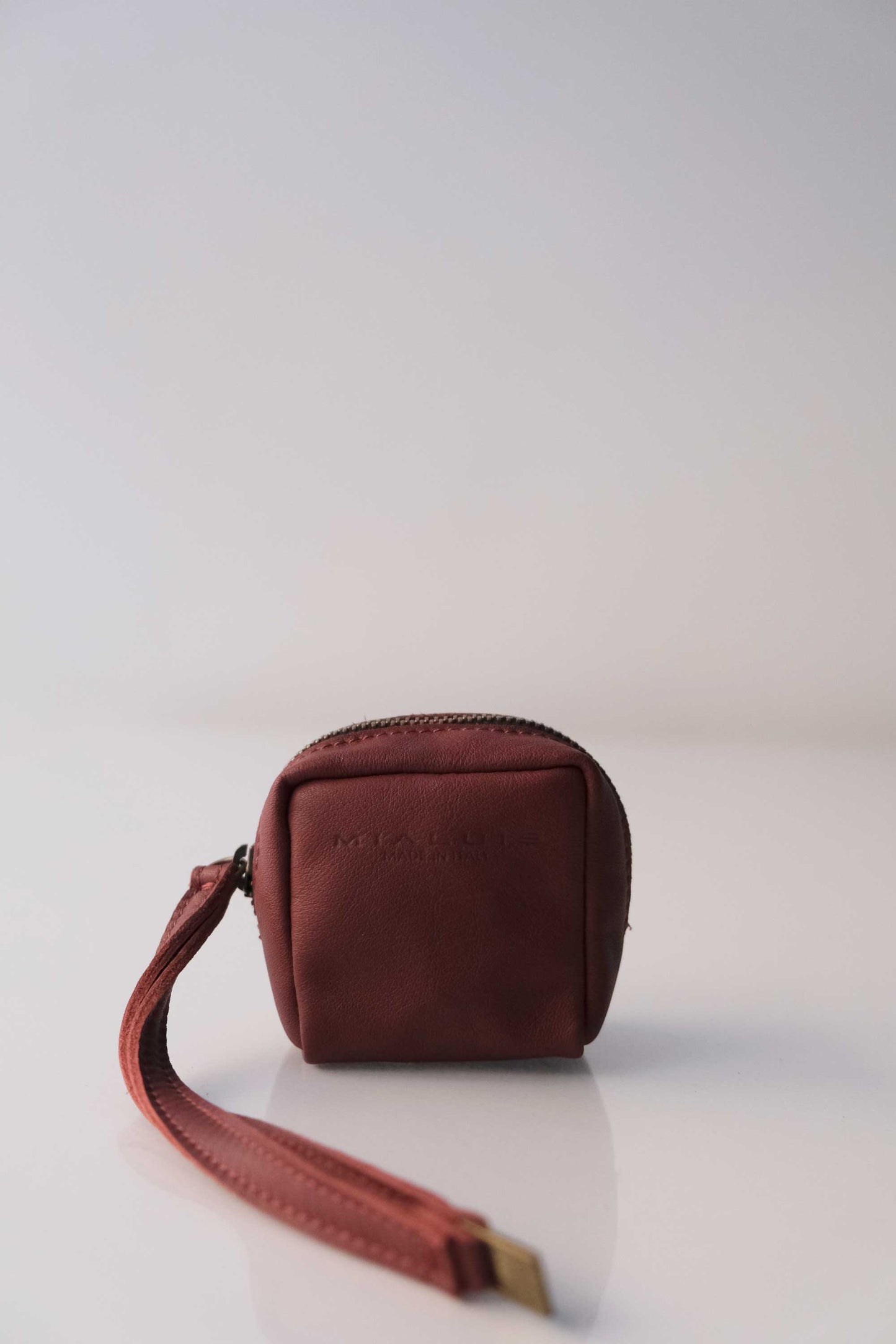 Dream box mini pochette in marboro soft leather