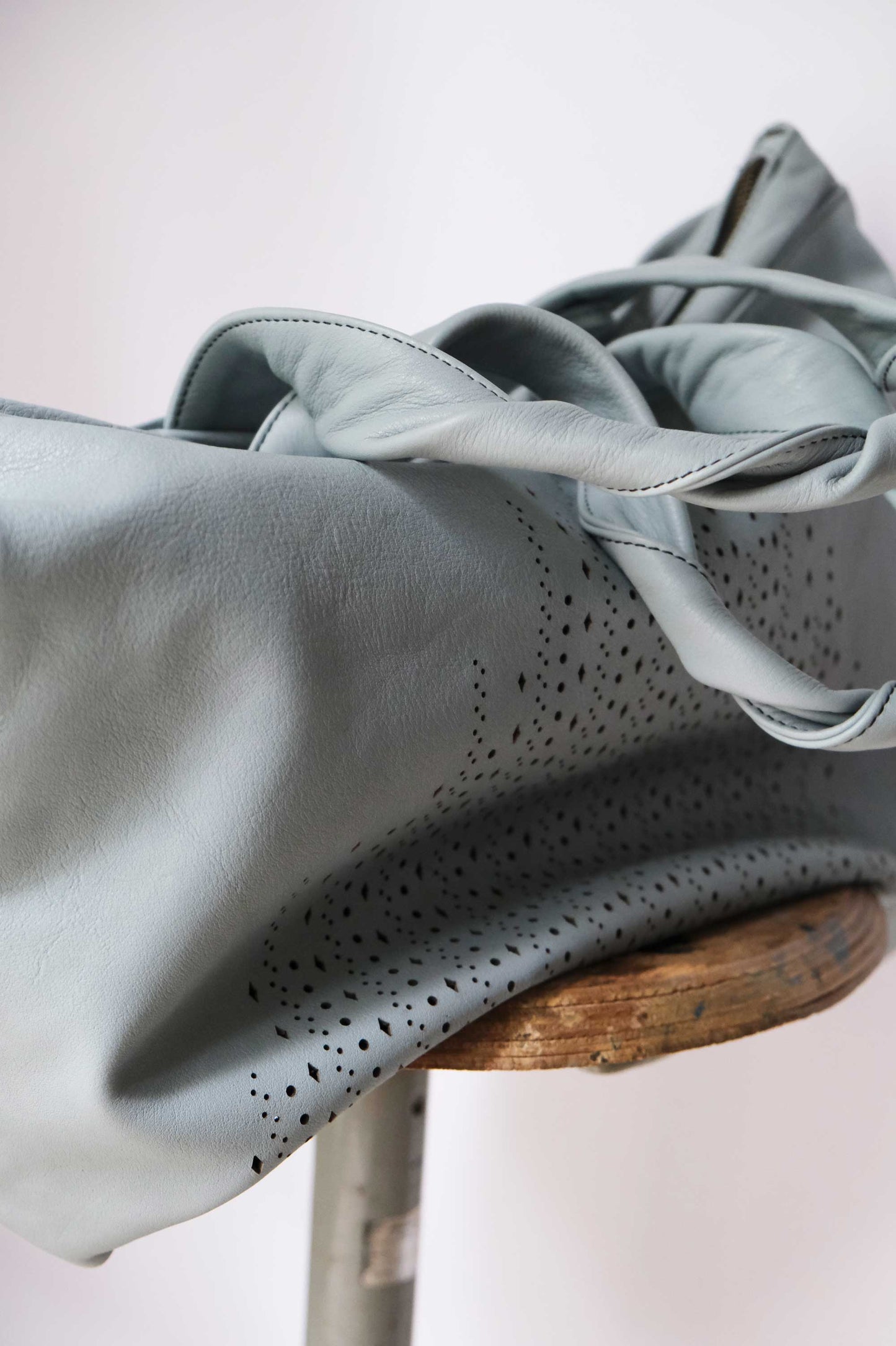Fosca in sky washed calf leather