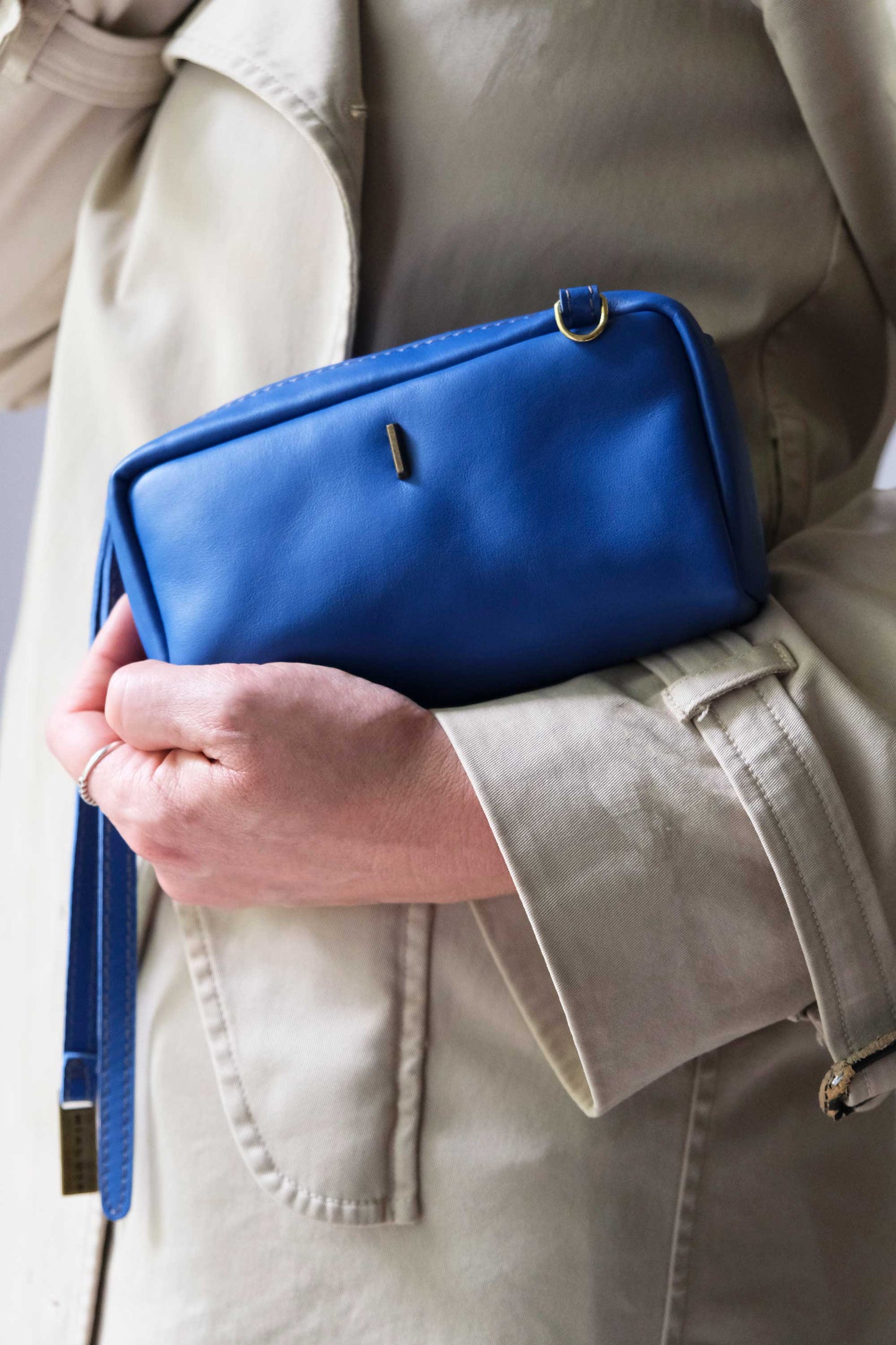 Bombo pochette in cina soft leather