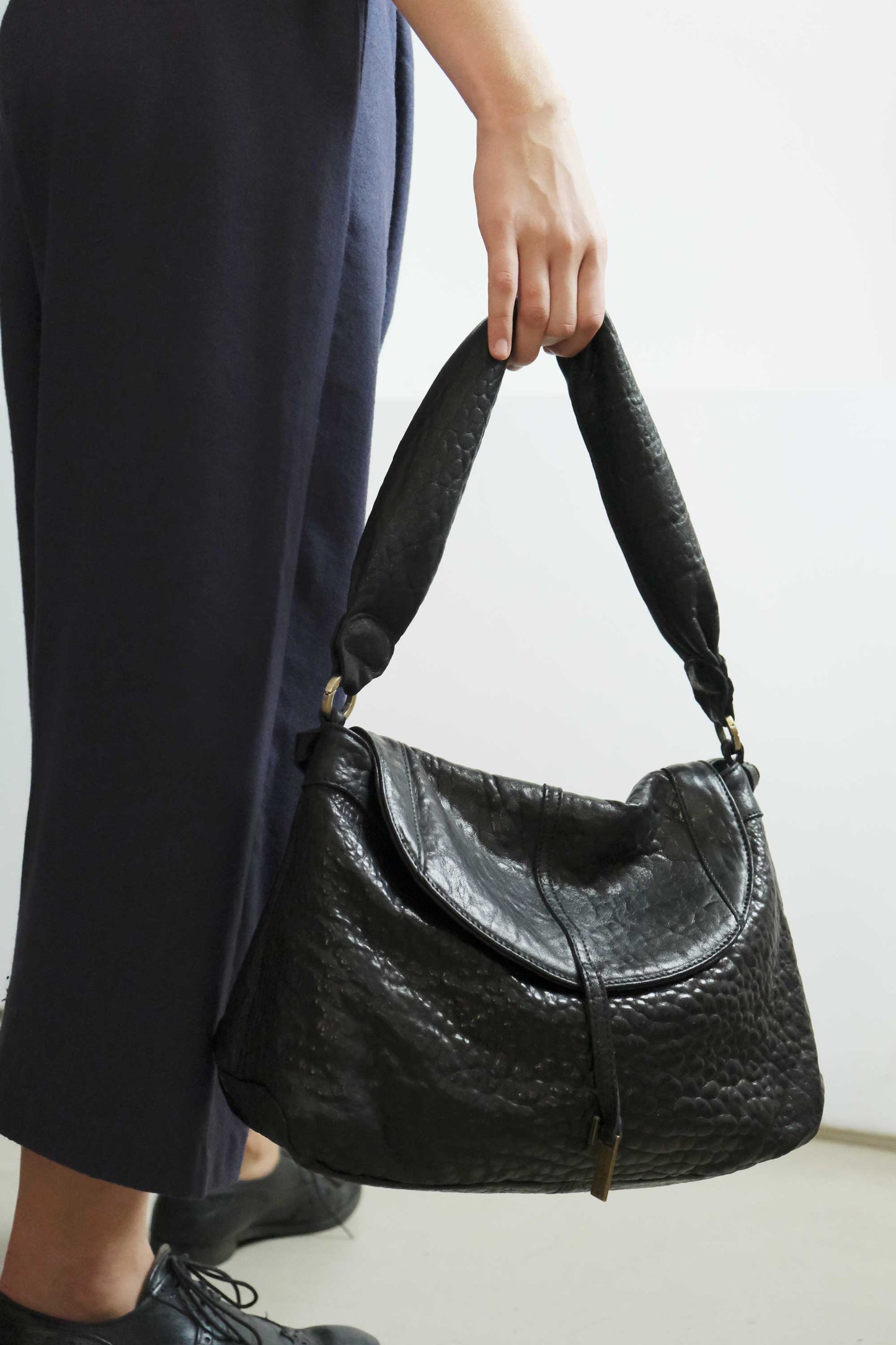 Do Torchon saddle bag in mutton vegetable leather