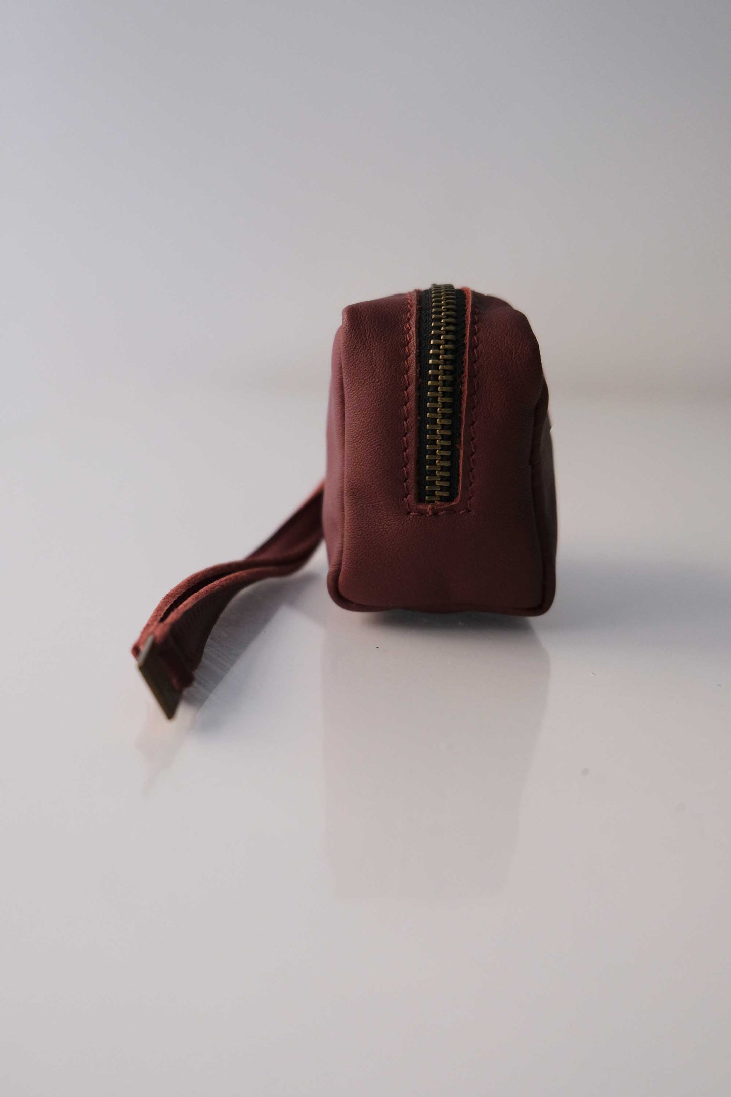 Dream box mini pochette in marboro soft leather