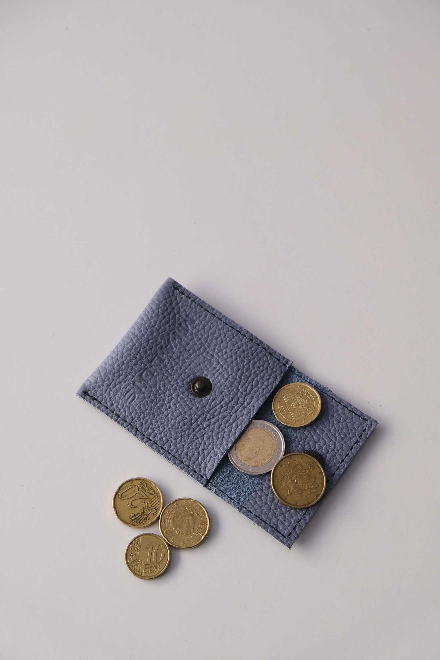 Dream Seed rain calf leather coin pouch - Made in Italy -