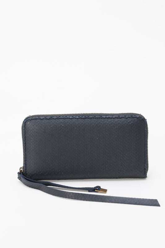 Zip around wallet lasercut