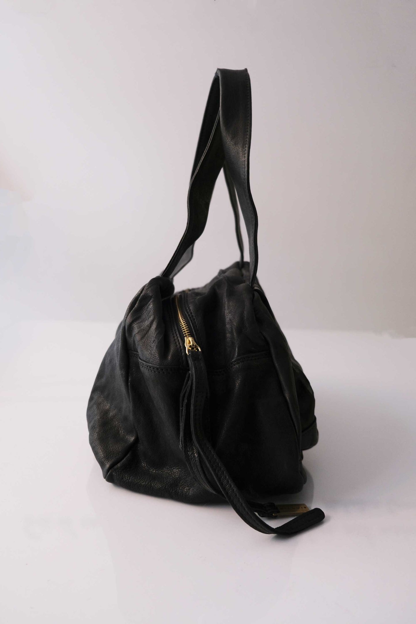 PRE ORDER discount 15%-Betty tote in black soft nappa lome  - use code PREORDER15 - DELIVERY IS ESTIMATED WITHIN APPROXIMATELY 30 DAYS FROM THE ORDER DATE- Made in Italy -