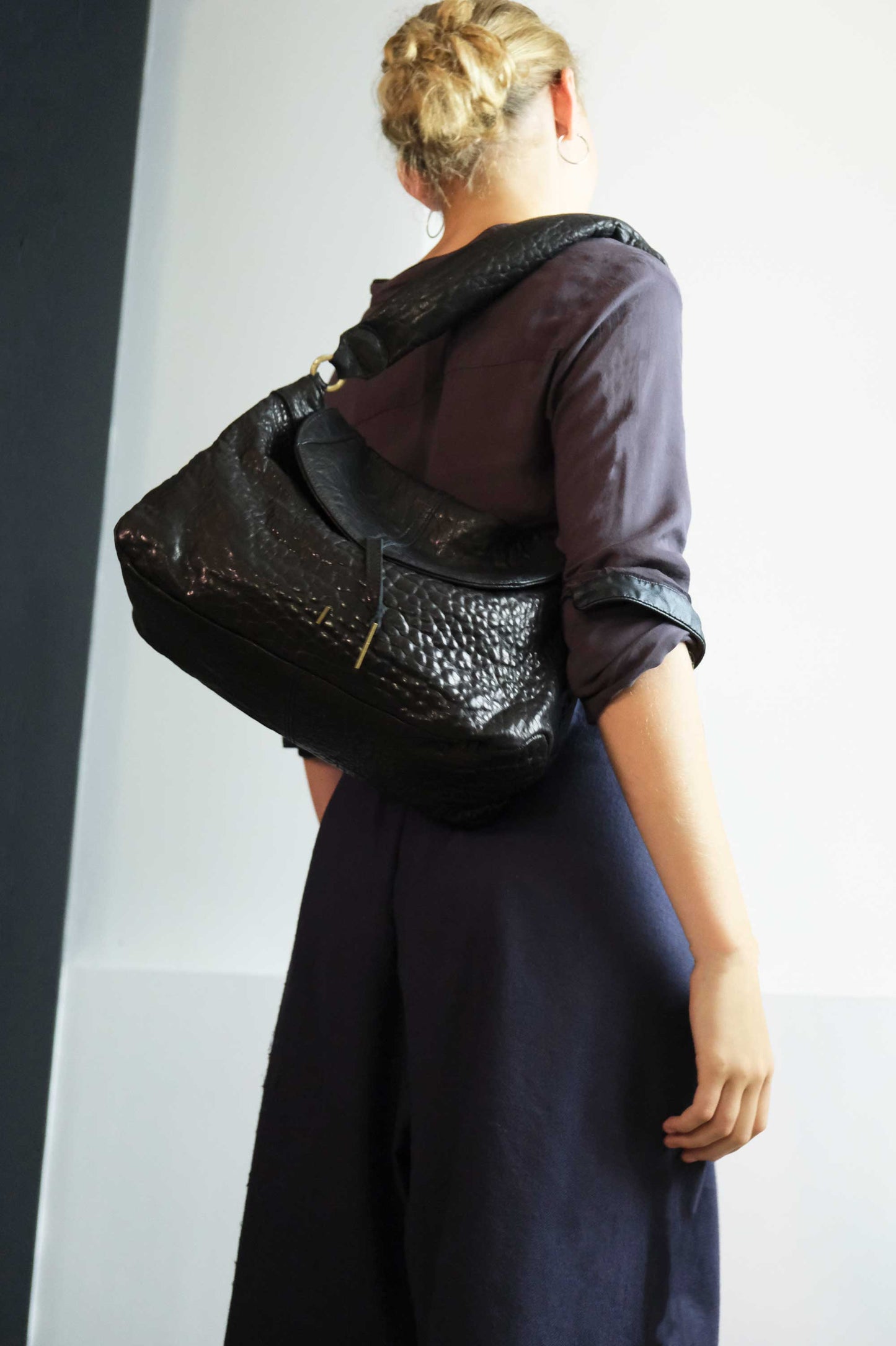 Do Torchon saddle bag in mutton vegetable leather