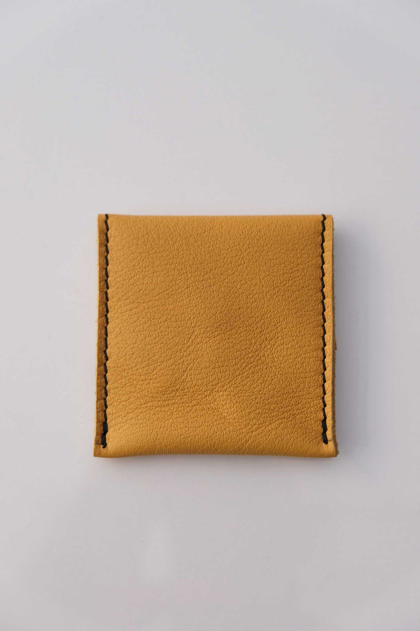 Dream Seed turmeric calf leather coin pouch - Made in Italy -