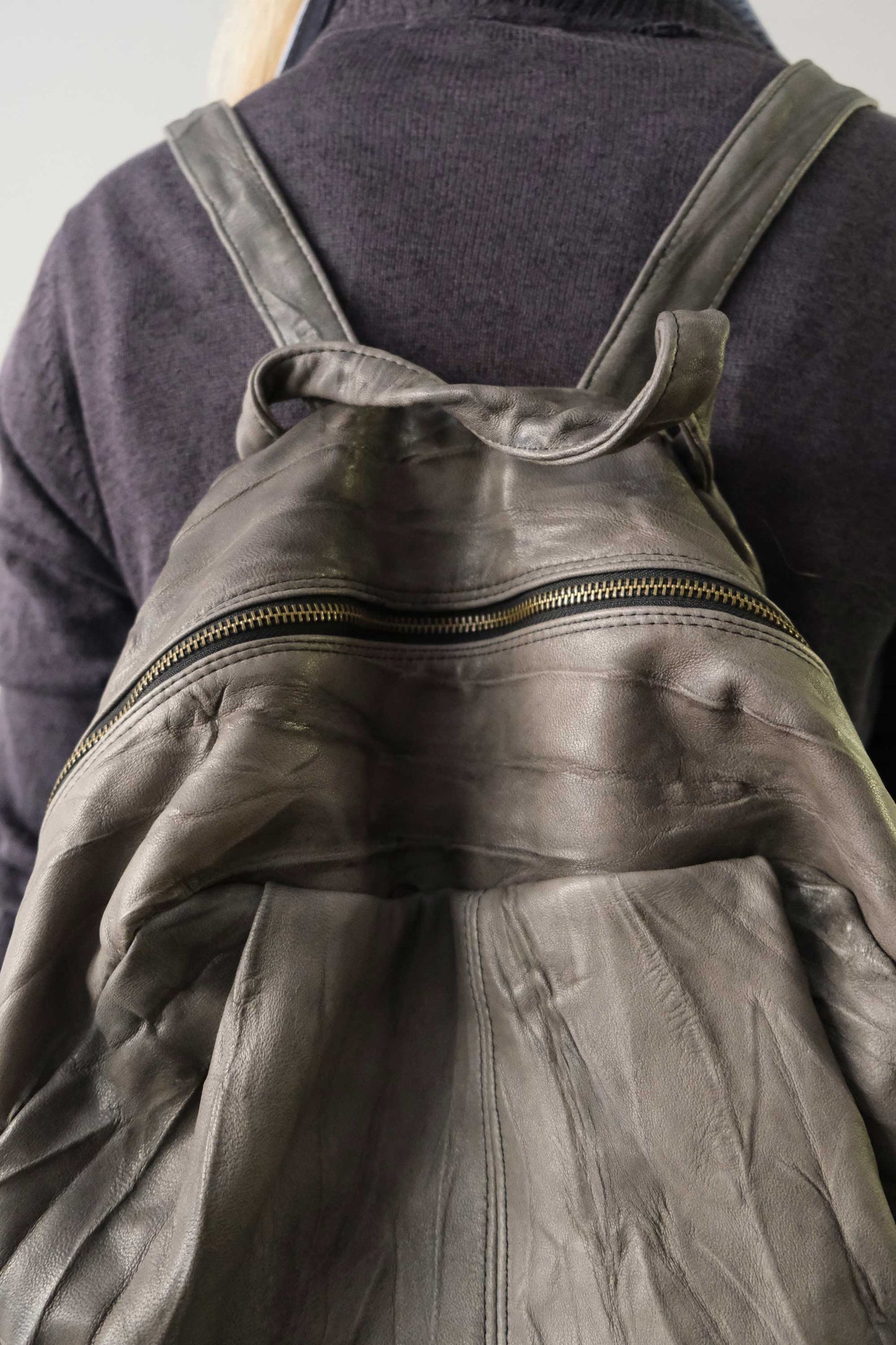 Nerina backpack in lome leather