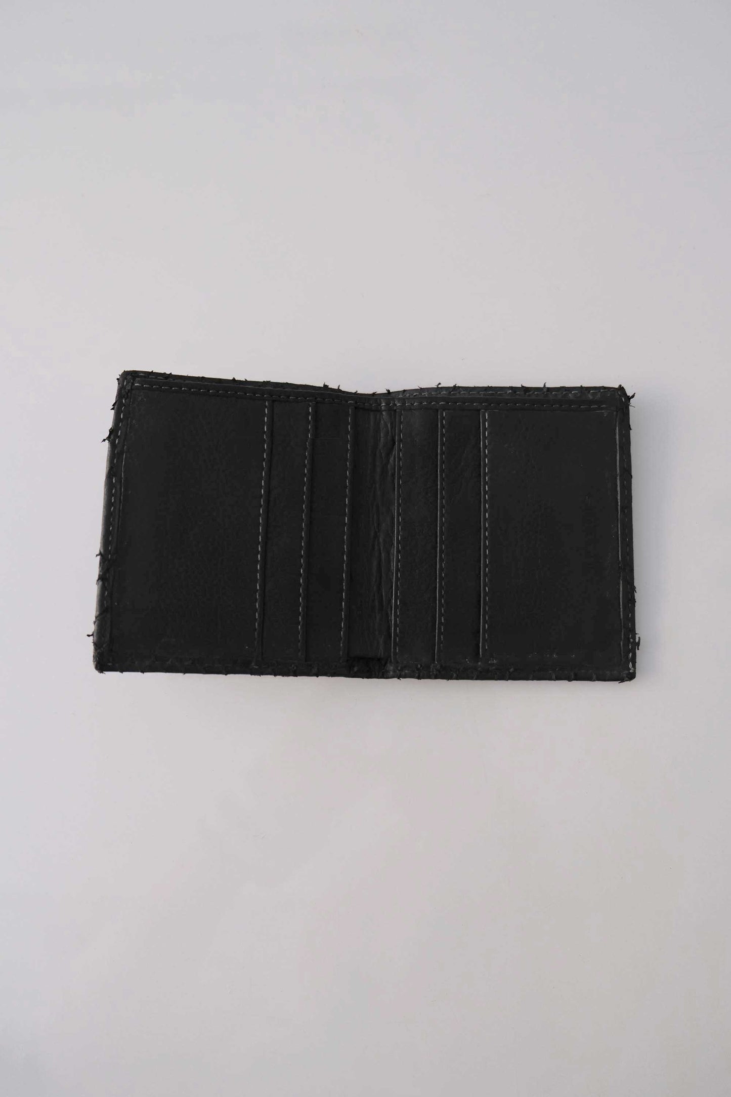 Wallet in Turner python print leather - Black -