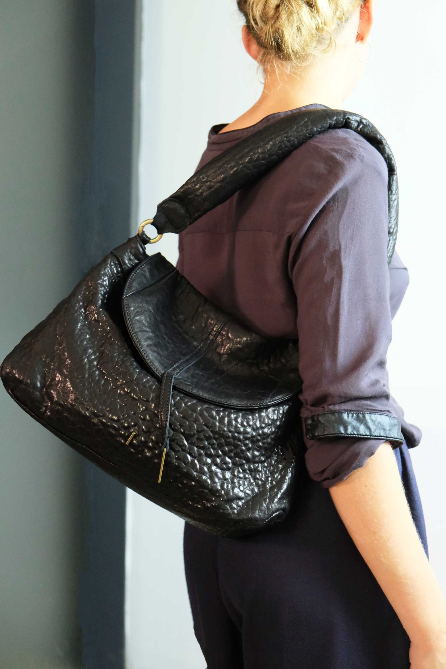 Do Torchon saddle bag in mutton vegetable leather