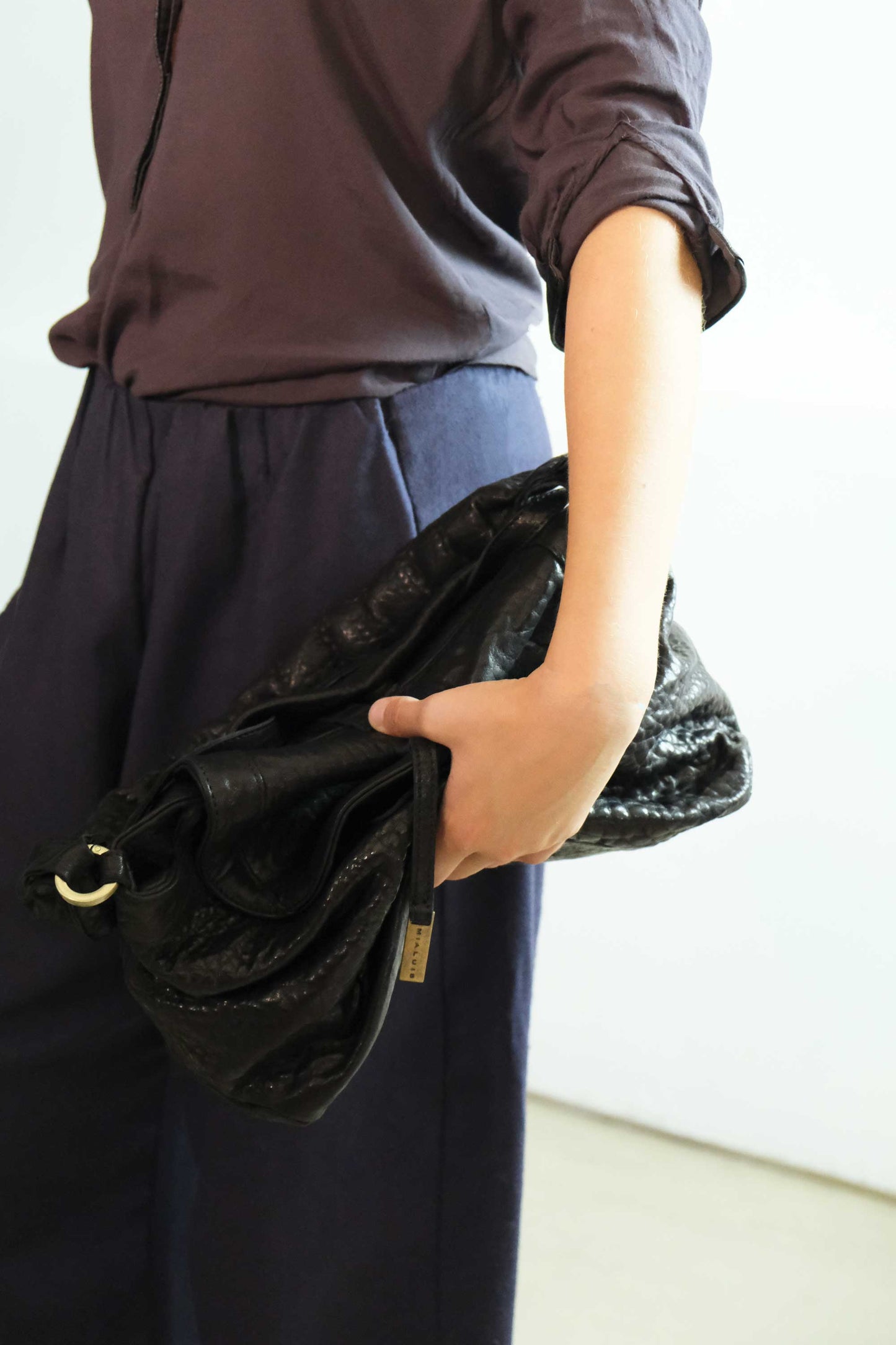Do Torchon saddle bag in mutton vegetable leather