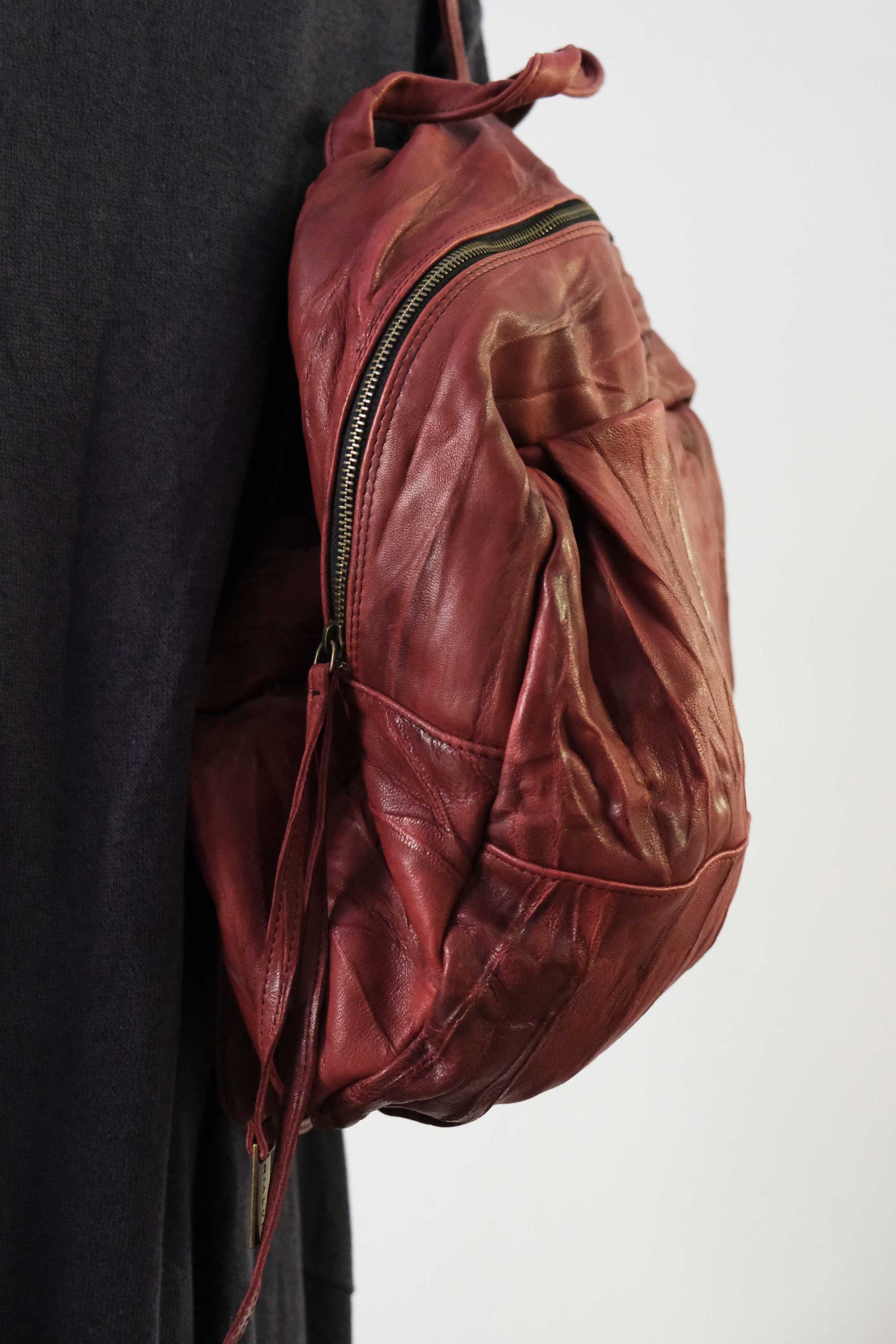 Nerina backpack in lome leather