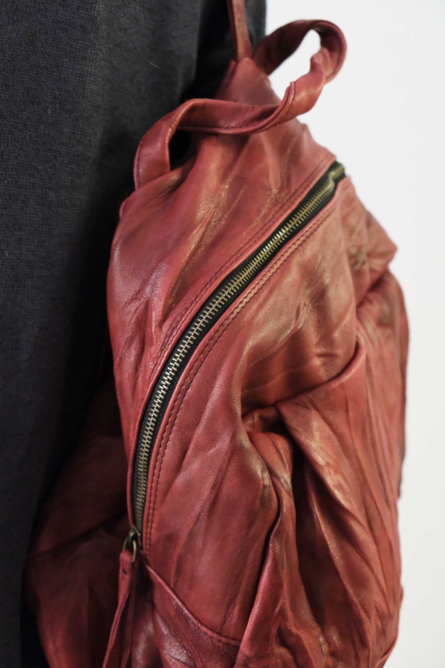 Nerina backpack in lome leather