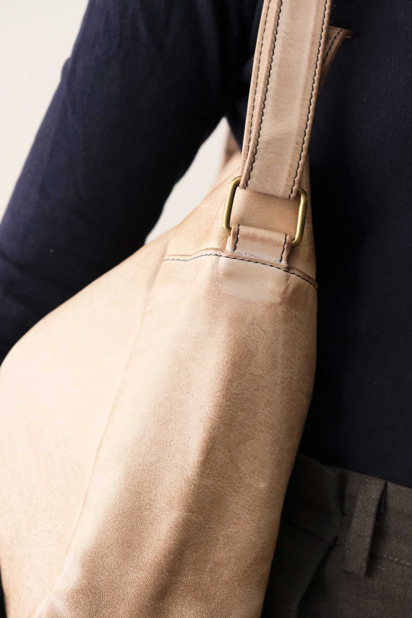 Chicca hobo bag in pelle corda turner - Made in Italy -