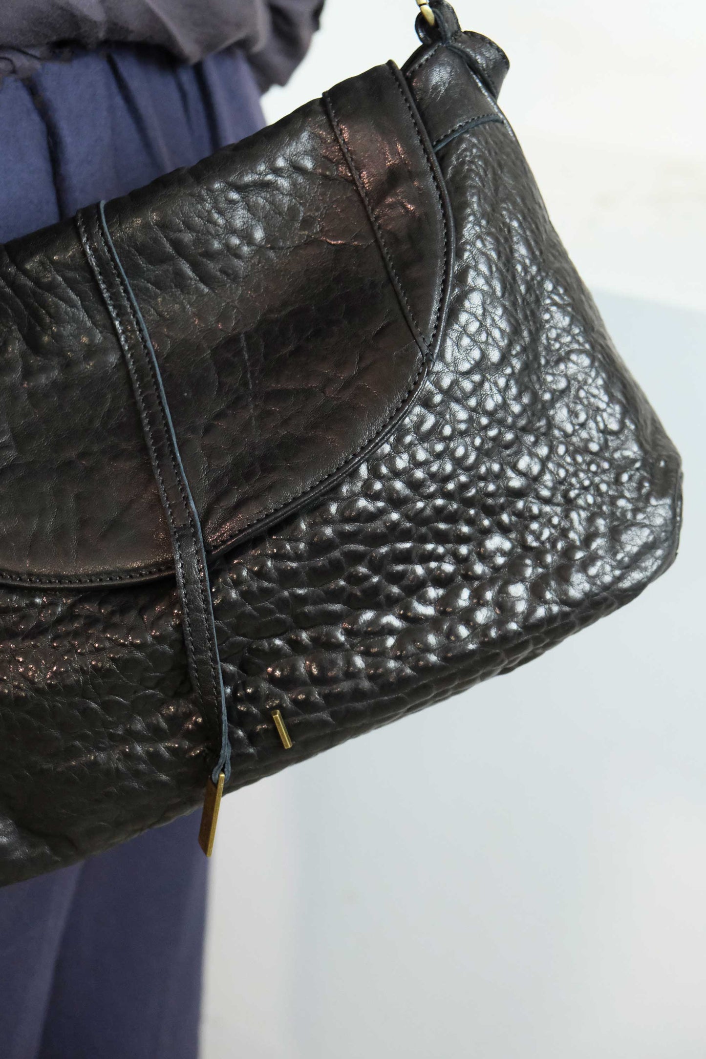 Do Torchon saddle bag in mutton vegetable leather