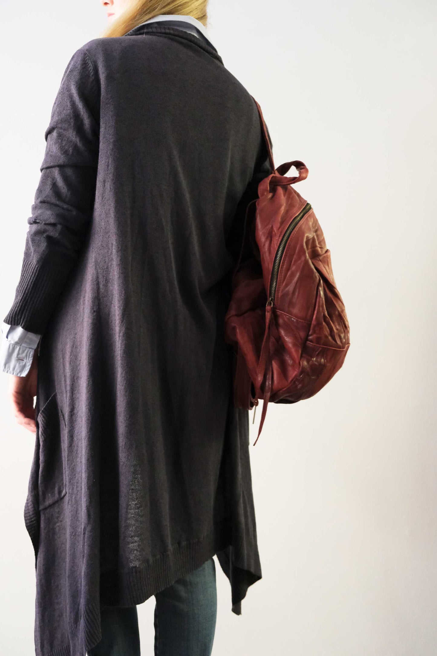 Nerina backpack in lome leather