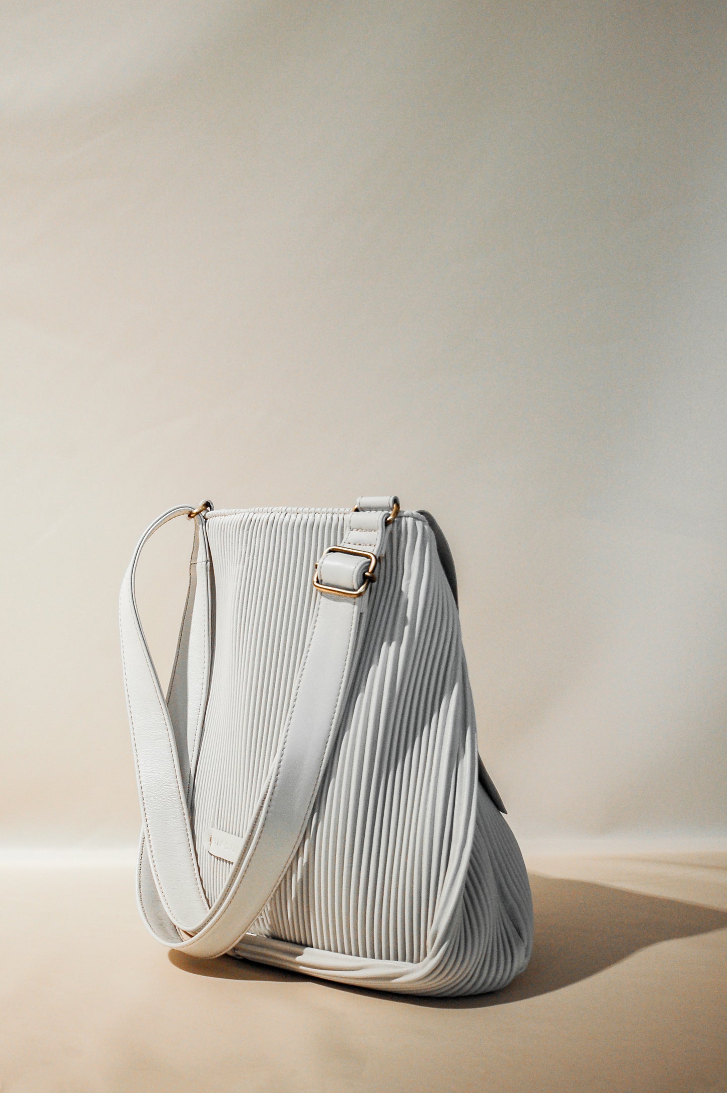 Gabri tote bag in pleated nappa