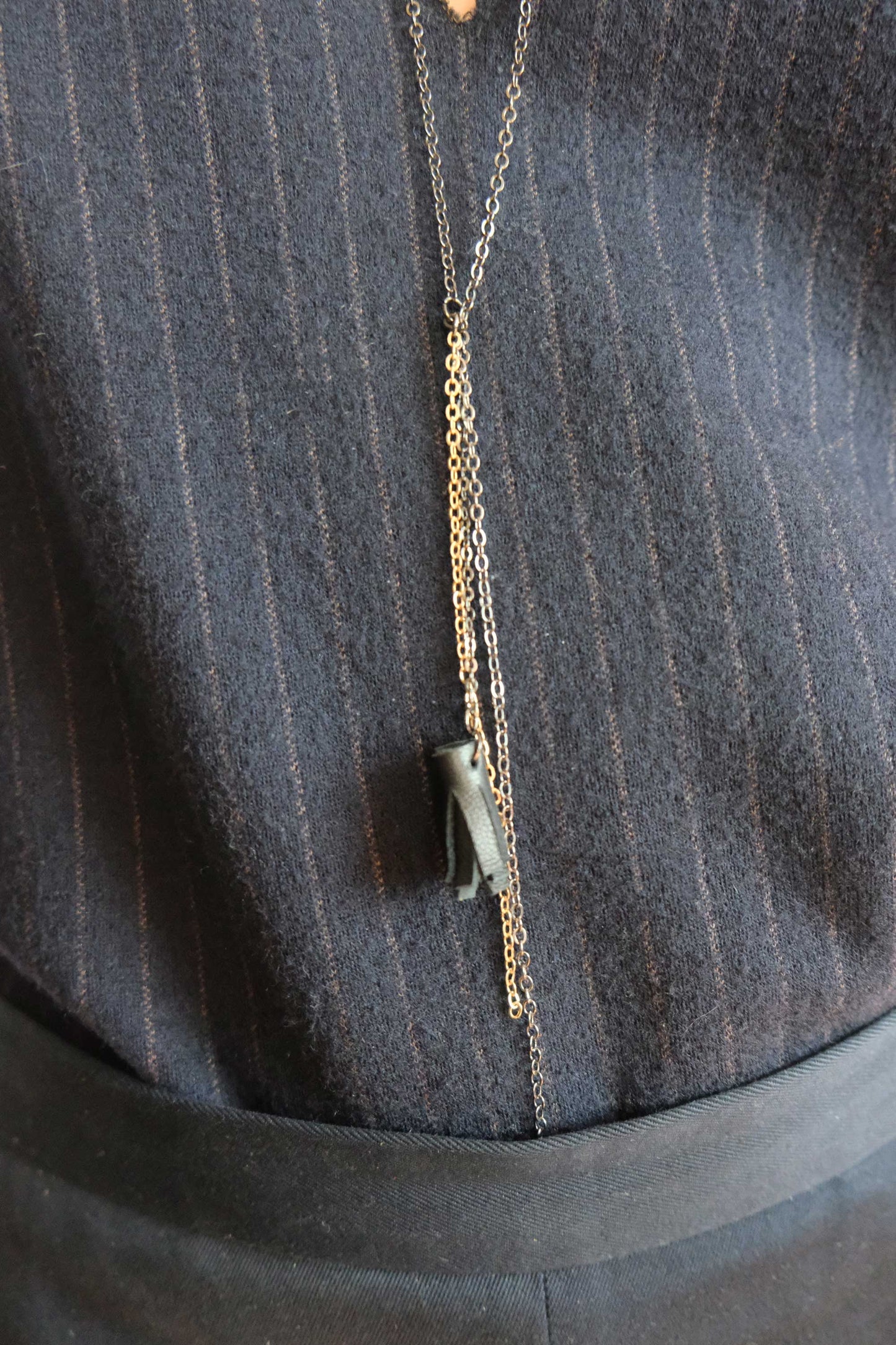 Afrodite medium Necklace black
