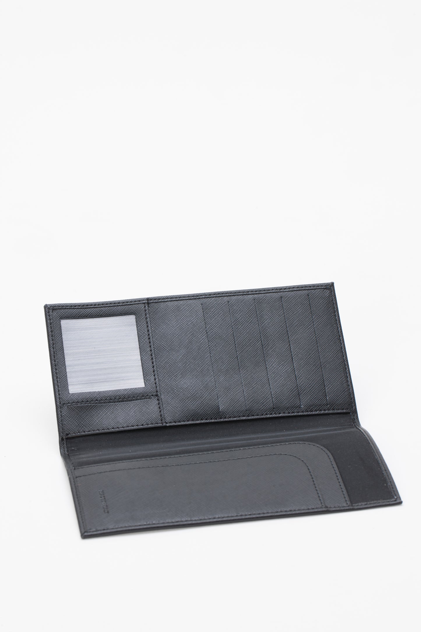 Porta carte pieghevole in pelle