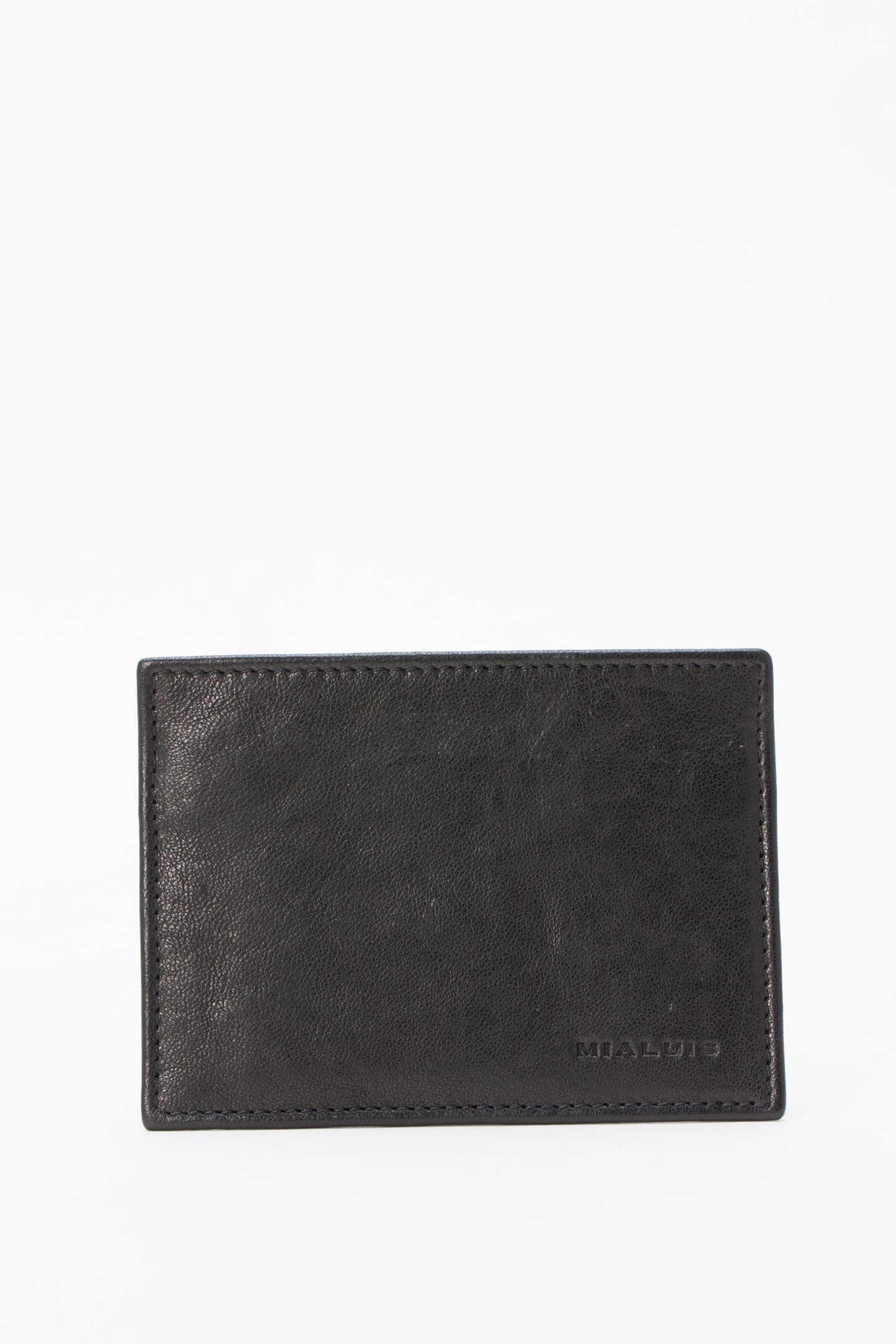 Porta carte in pelle nappa
