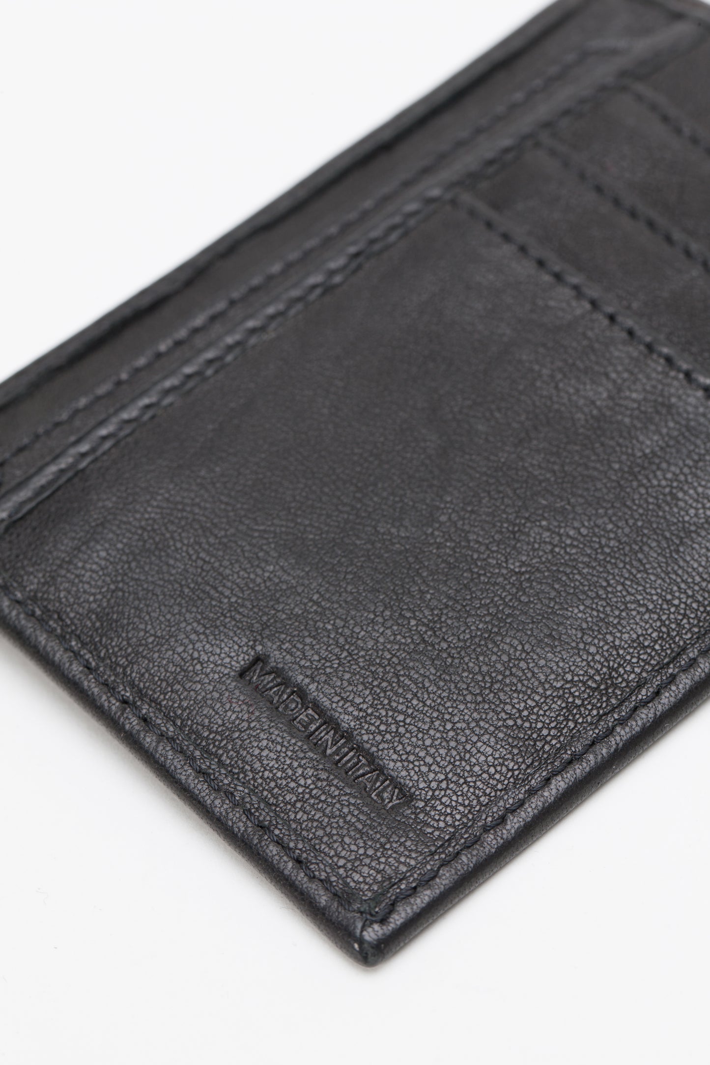 Porta carte in pelle nappa