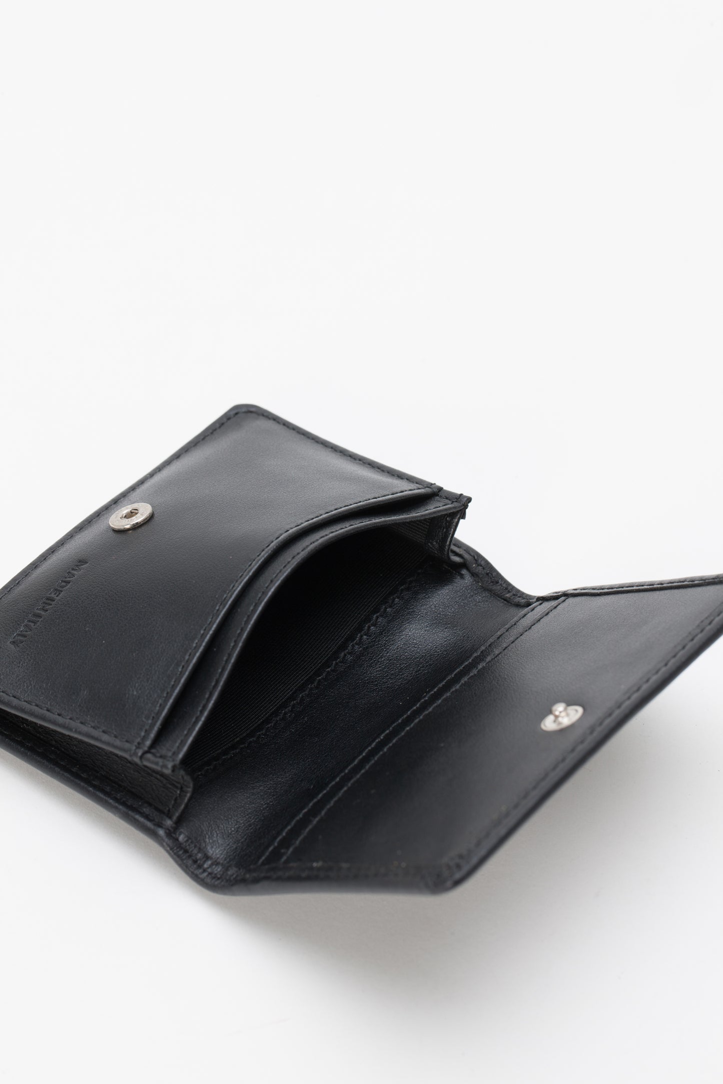 Porta carte in pelle nappa