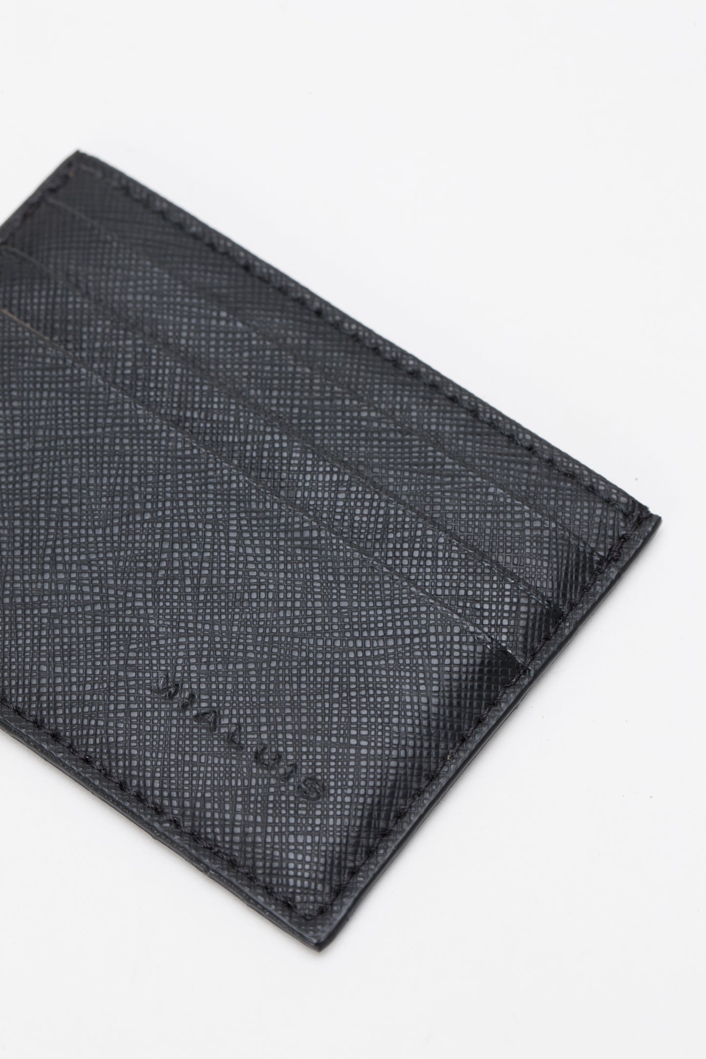 Card holder in leather