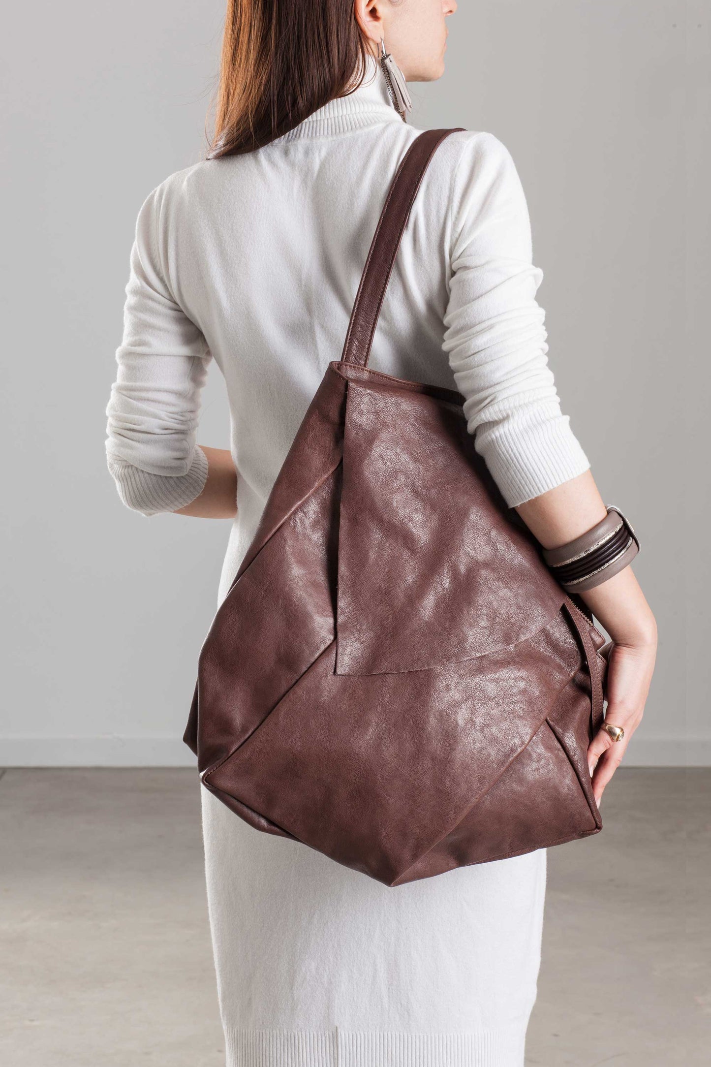 Ferdi tote bag in nappa leather