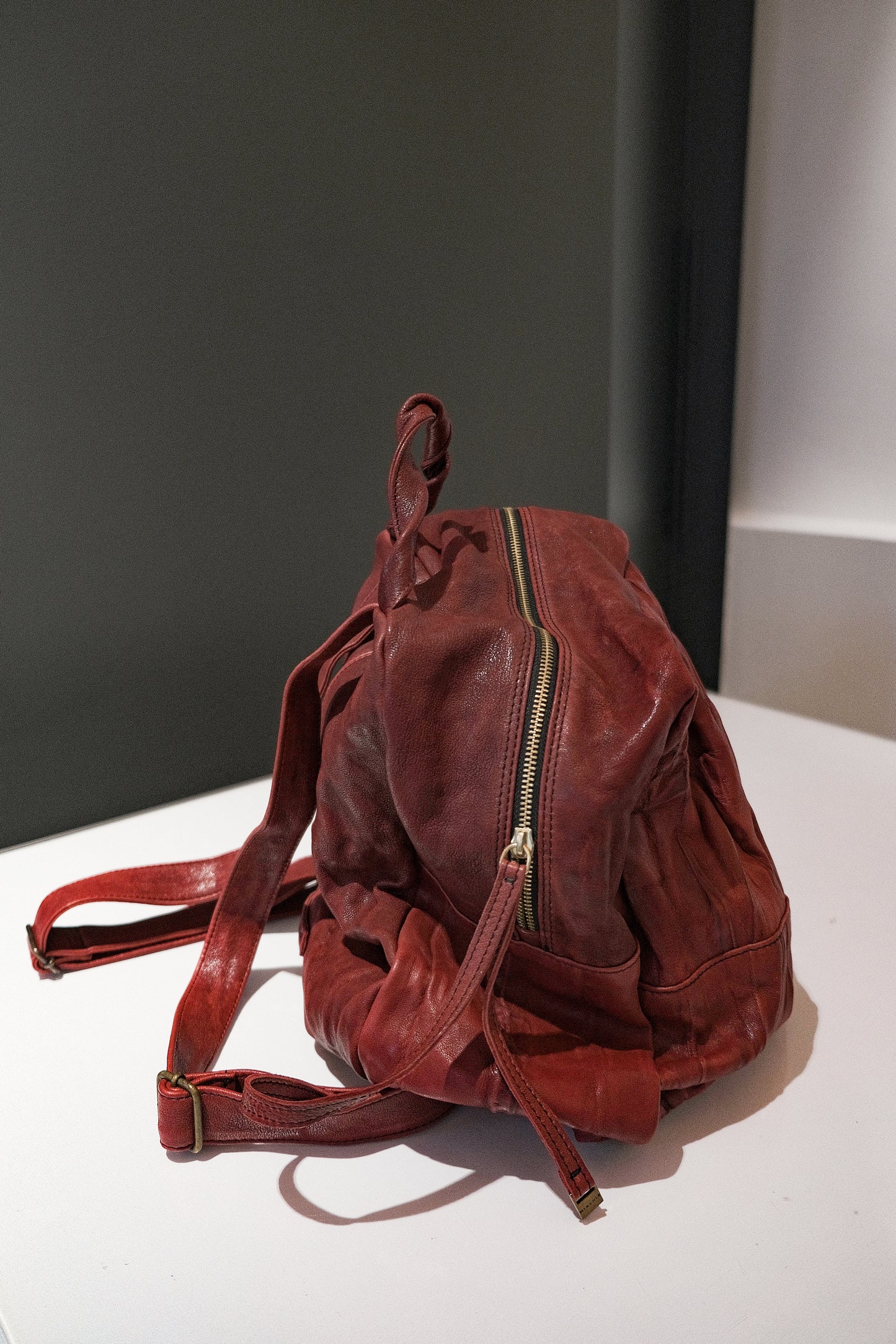 Nerina backpack in lome leather