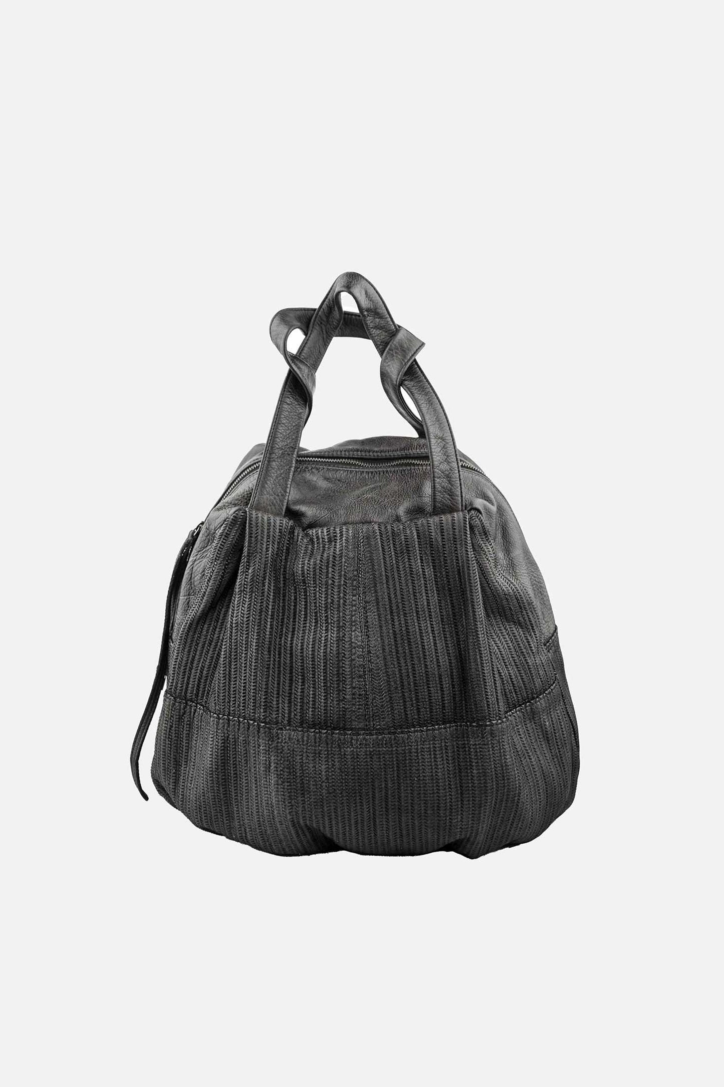 Riri tote bag in black Turner saetta leather