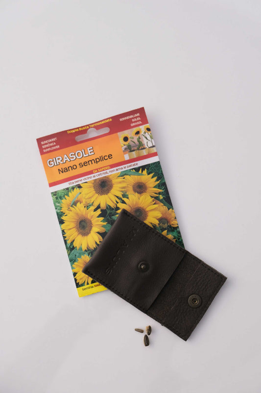 Dream Seed porta monete moro- Made in Italy -