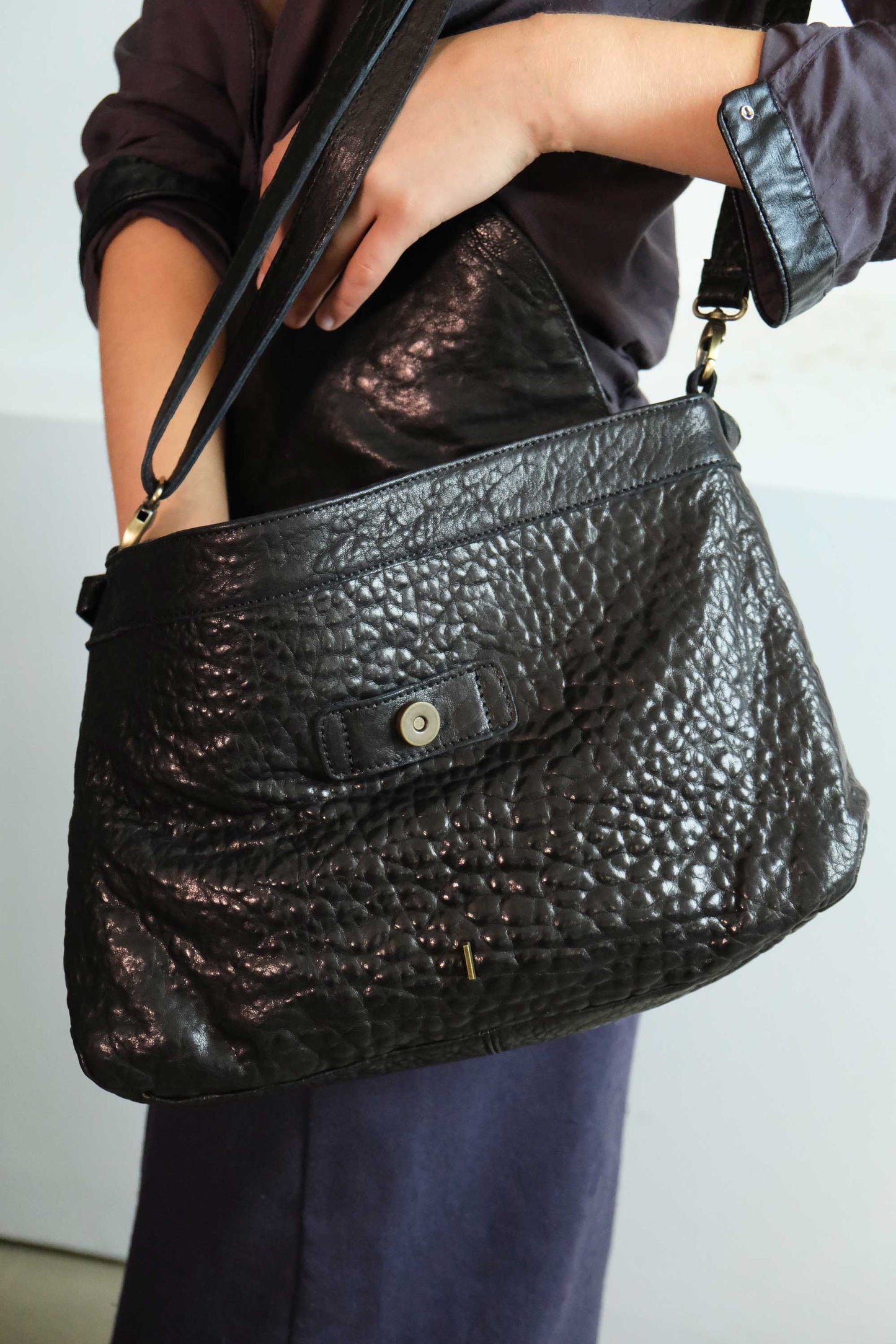 Do Torchon saddle bag in mutton vegetable leather