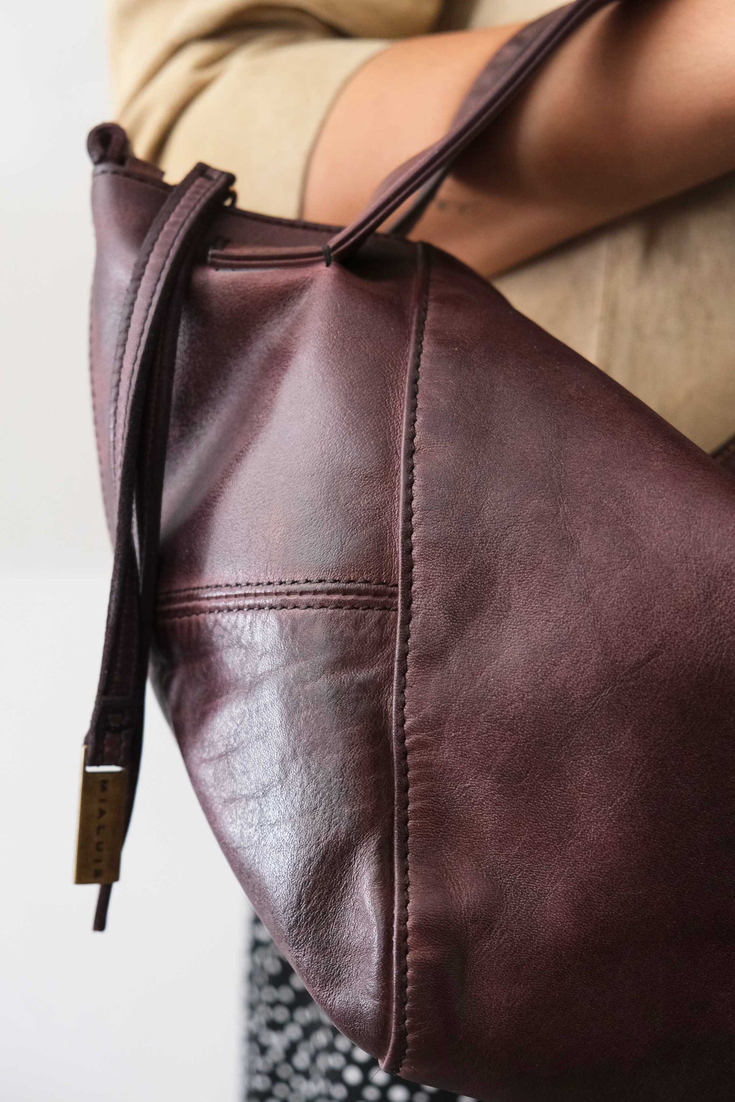 PRE ORDER discount 15%-Marty bag in plum turner calf soft leather  - use code PREORDER15 - ESTIMATED DELIVERY SEPTEMBER 15- Made in Italy -