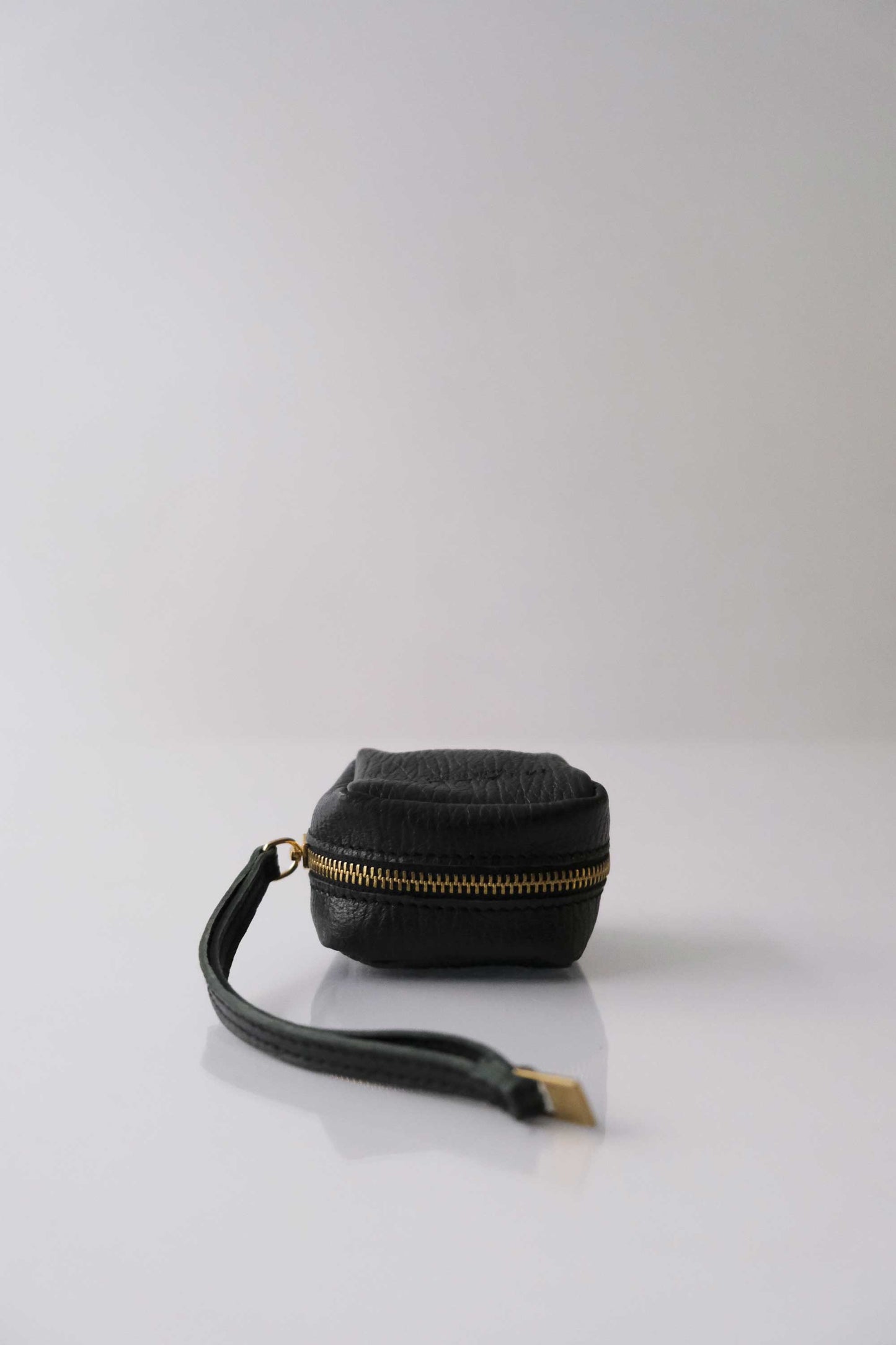 Dream box mini pochette in pino printed shark calf leather - Made in Italy -