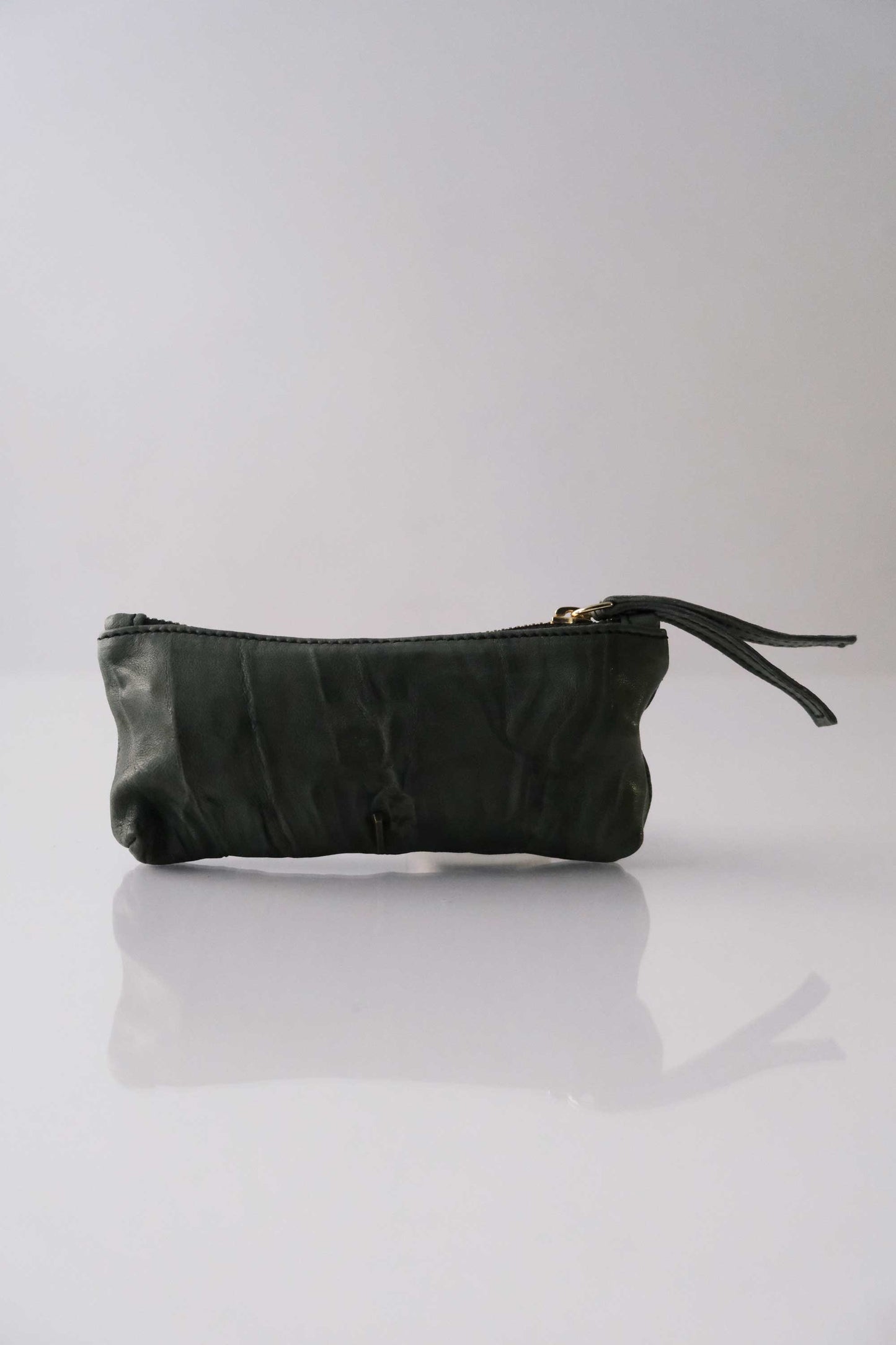 Mix soft leather lome forest  – The Sustainable Pochette - Made in Italy
