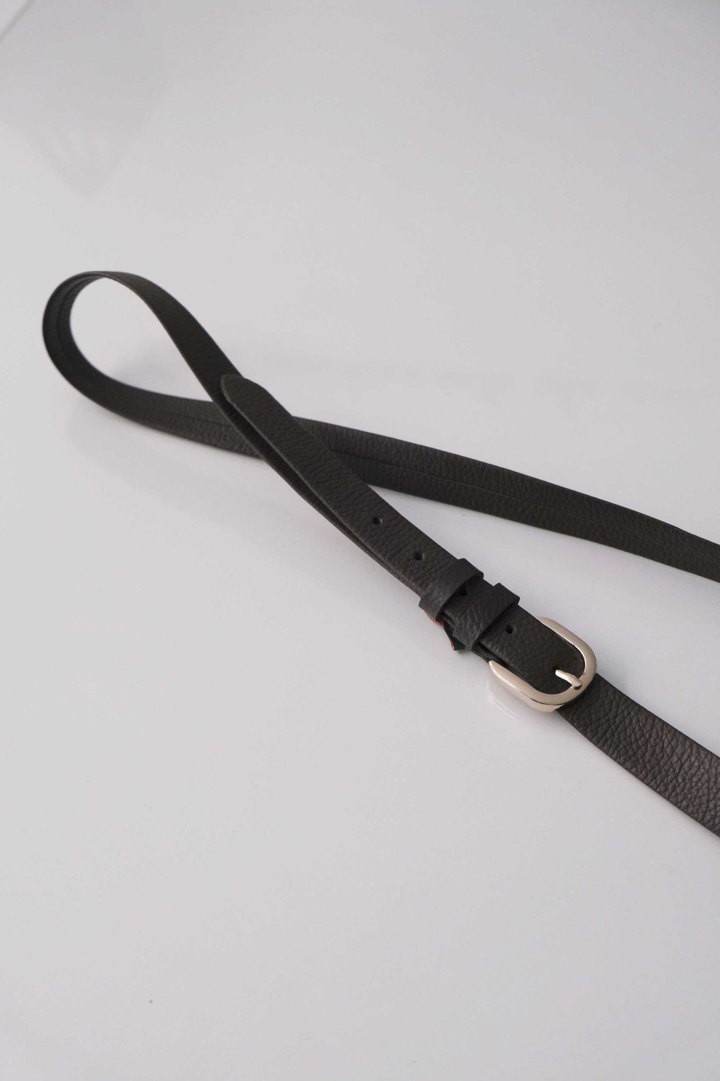 Belt Linea natural grain calf brown - Made in Italy -