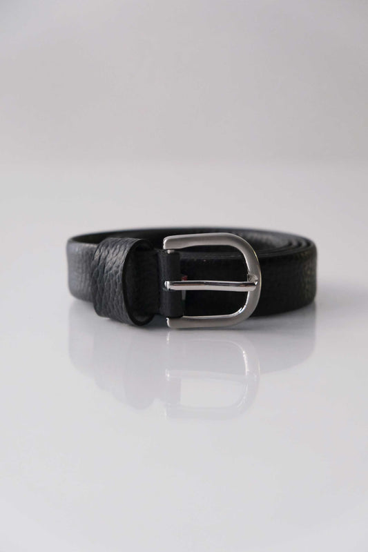 Belt Linea Natural Grain Calf brown - Made in Italy -