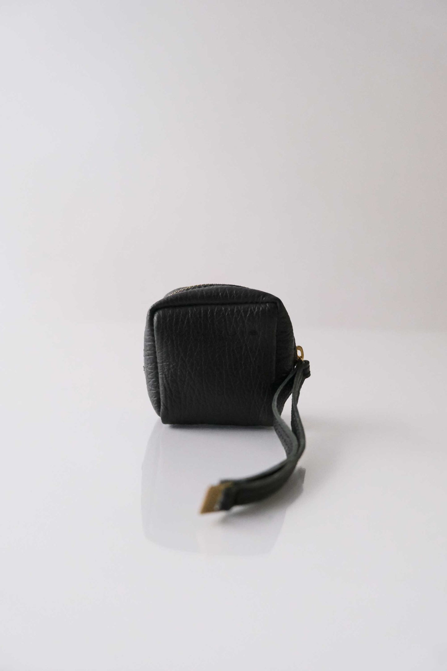 Dream box mini pochette in pino printed shark calf leather - Made in Italy -