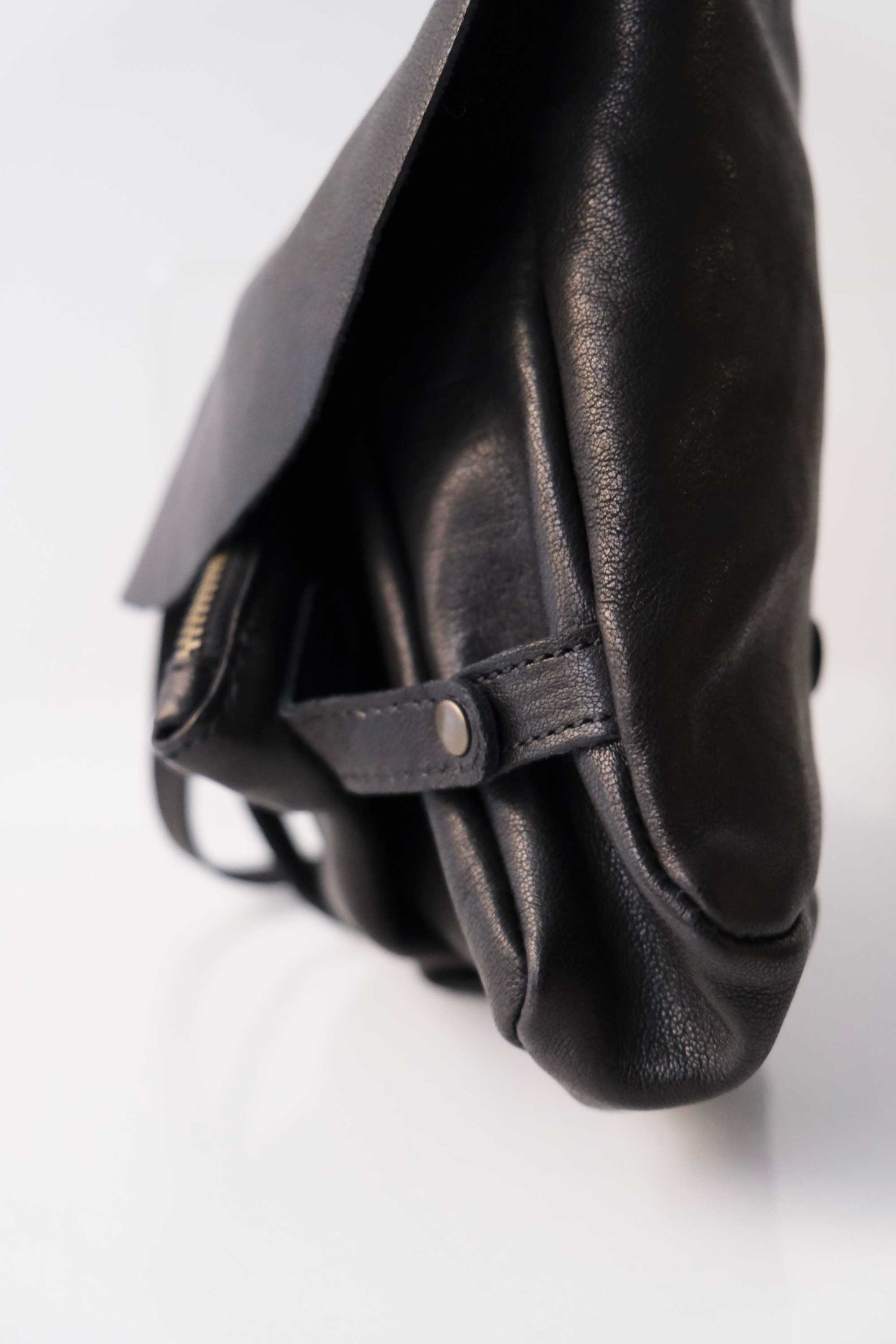 Minu in soft black nappa leather