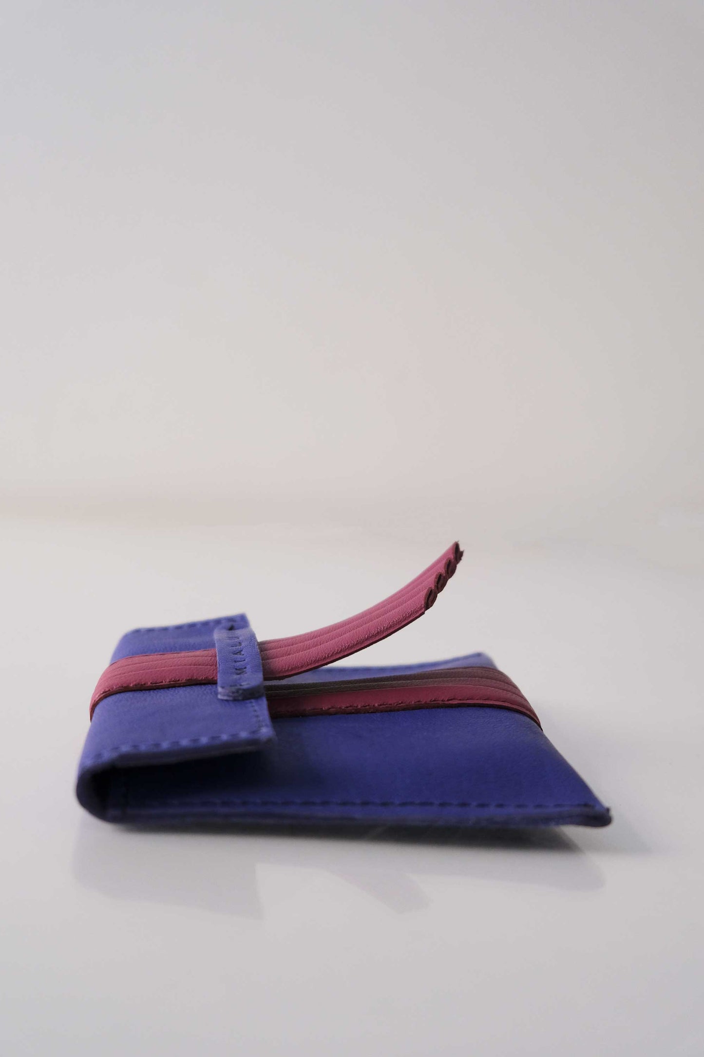 Sound dream mini pochette in china-barolo soft leather