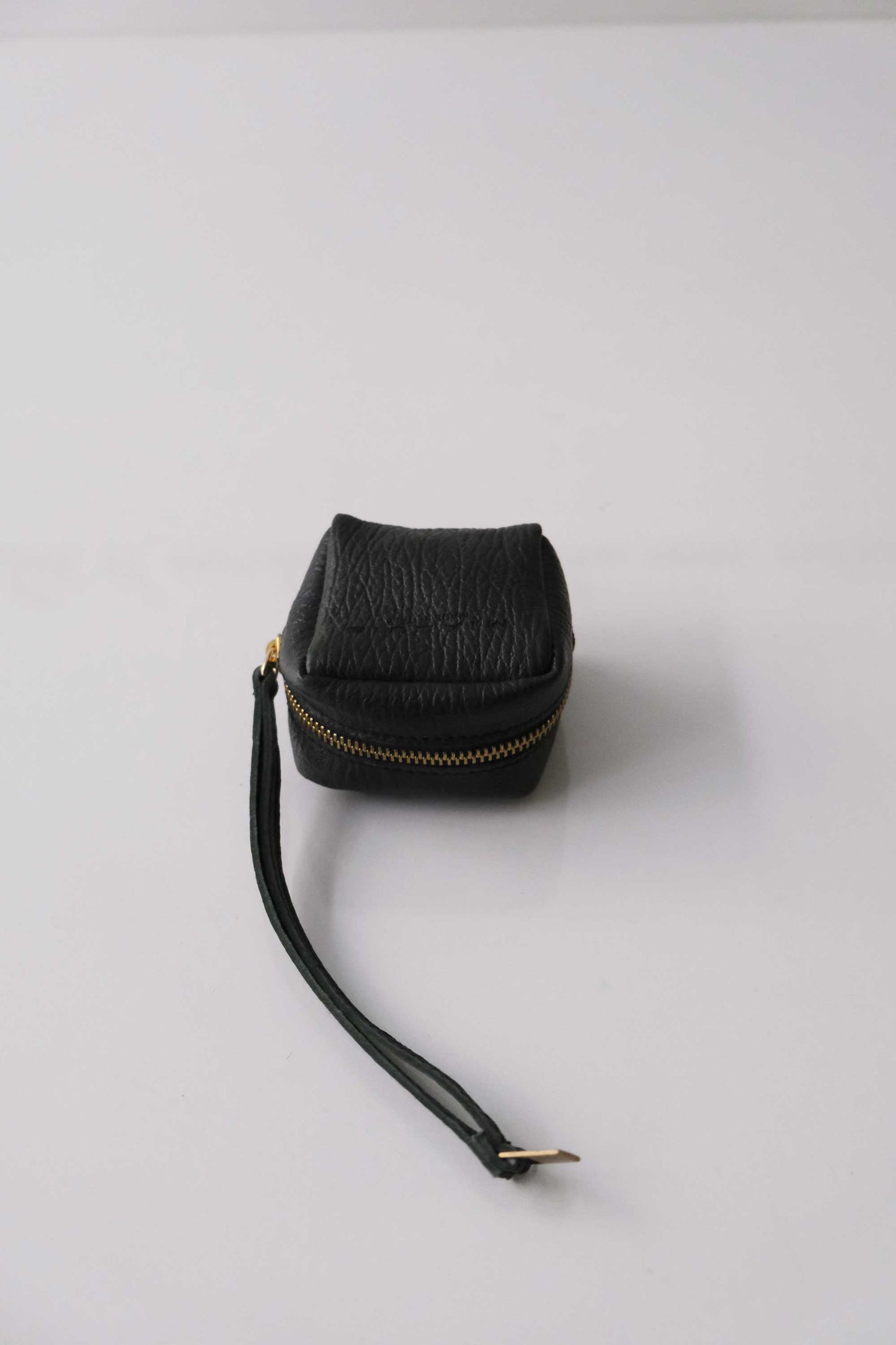 Dream box mini pochette in pino printed shark calf leather - Made in Italy -