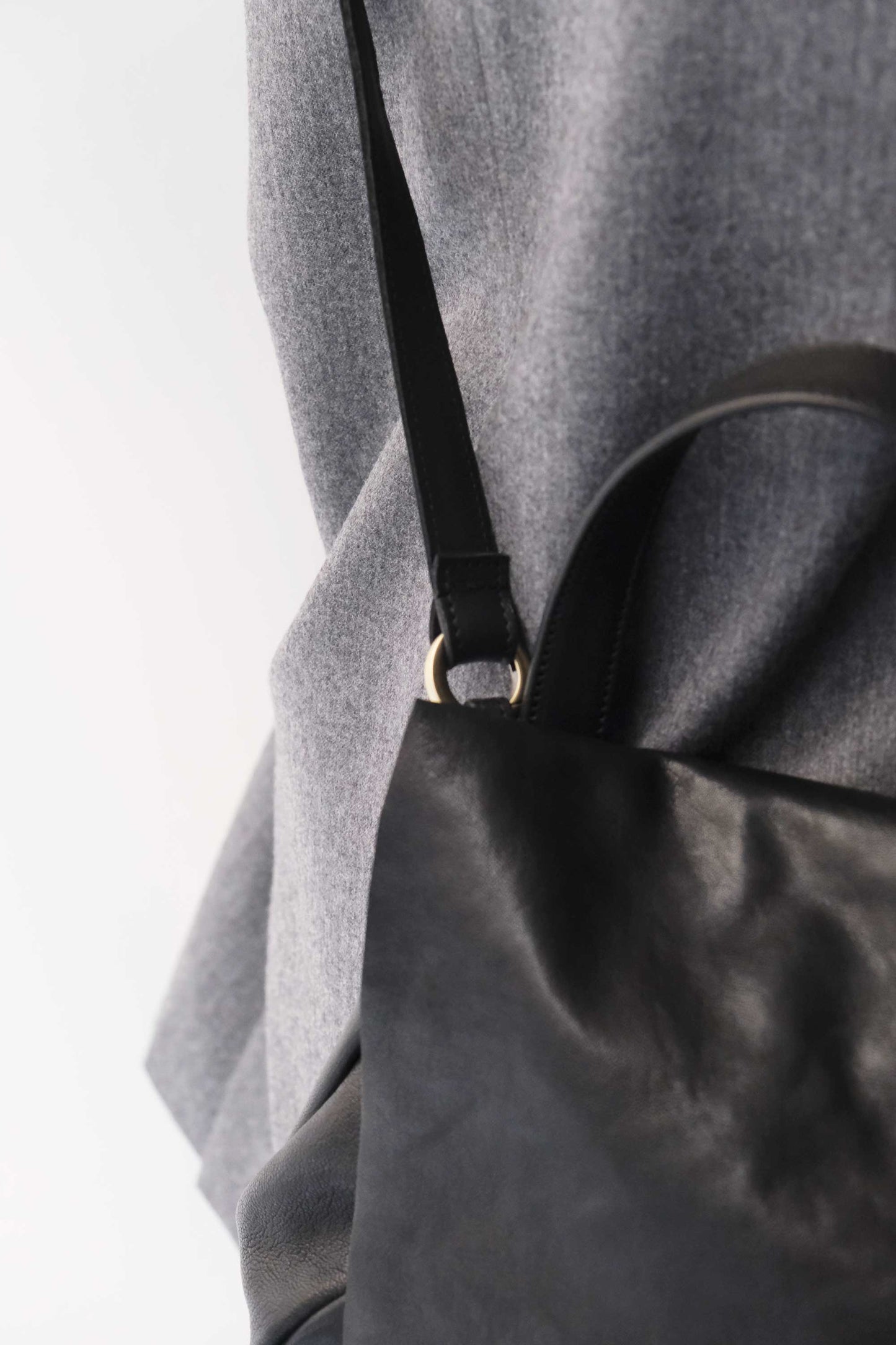 Minu in soft black nappa leather - Made in Italy -