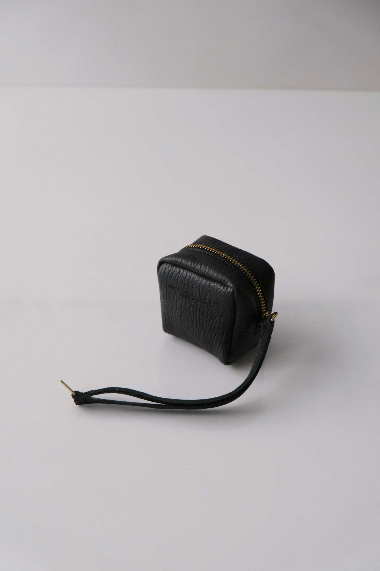 Dream box mini pochette in pino printed shark calf leather - Made in Italy -